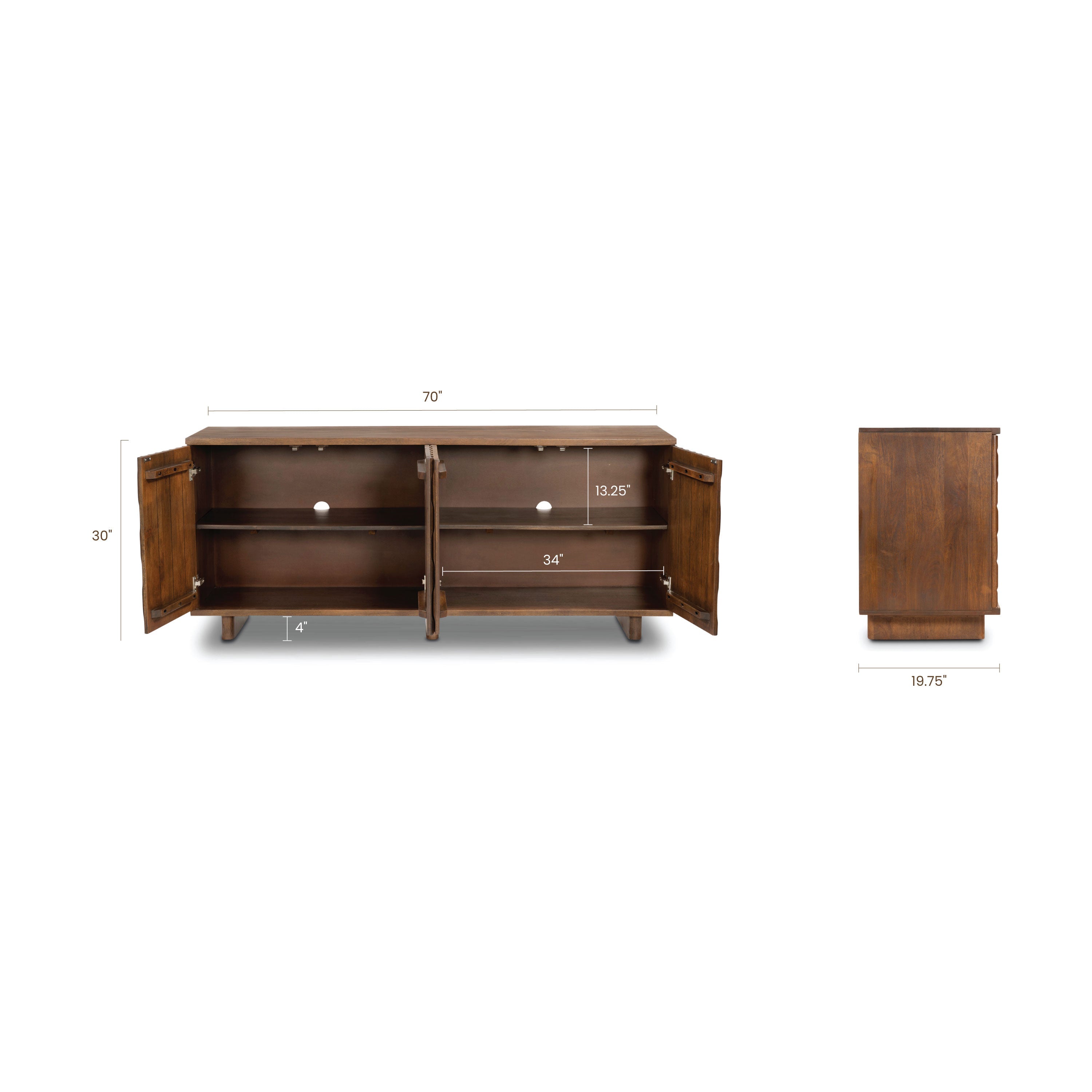 Buffet 70 | Noyer d'Angleterre