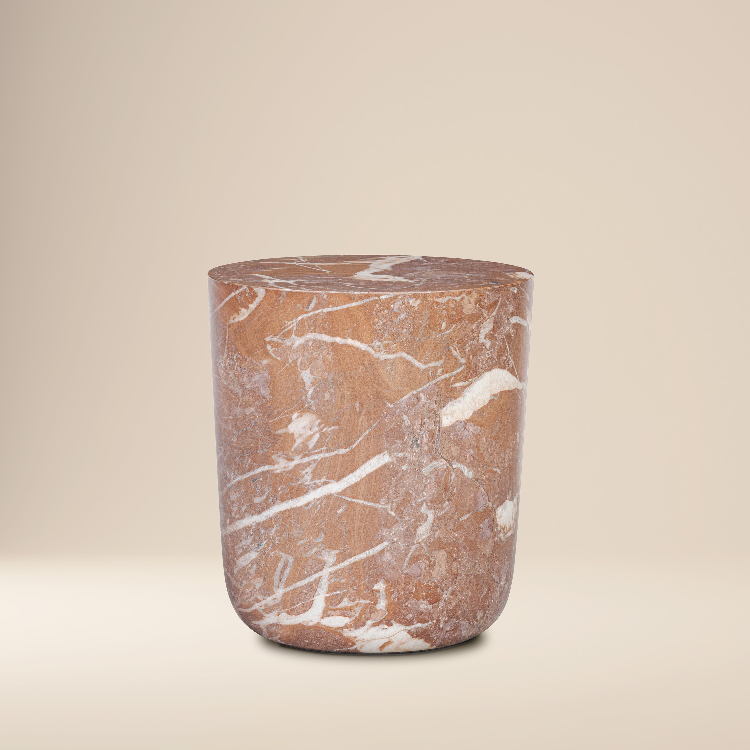 Table d'appoint | Rouge jaspe