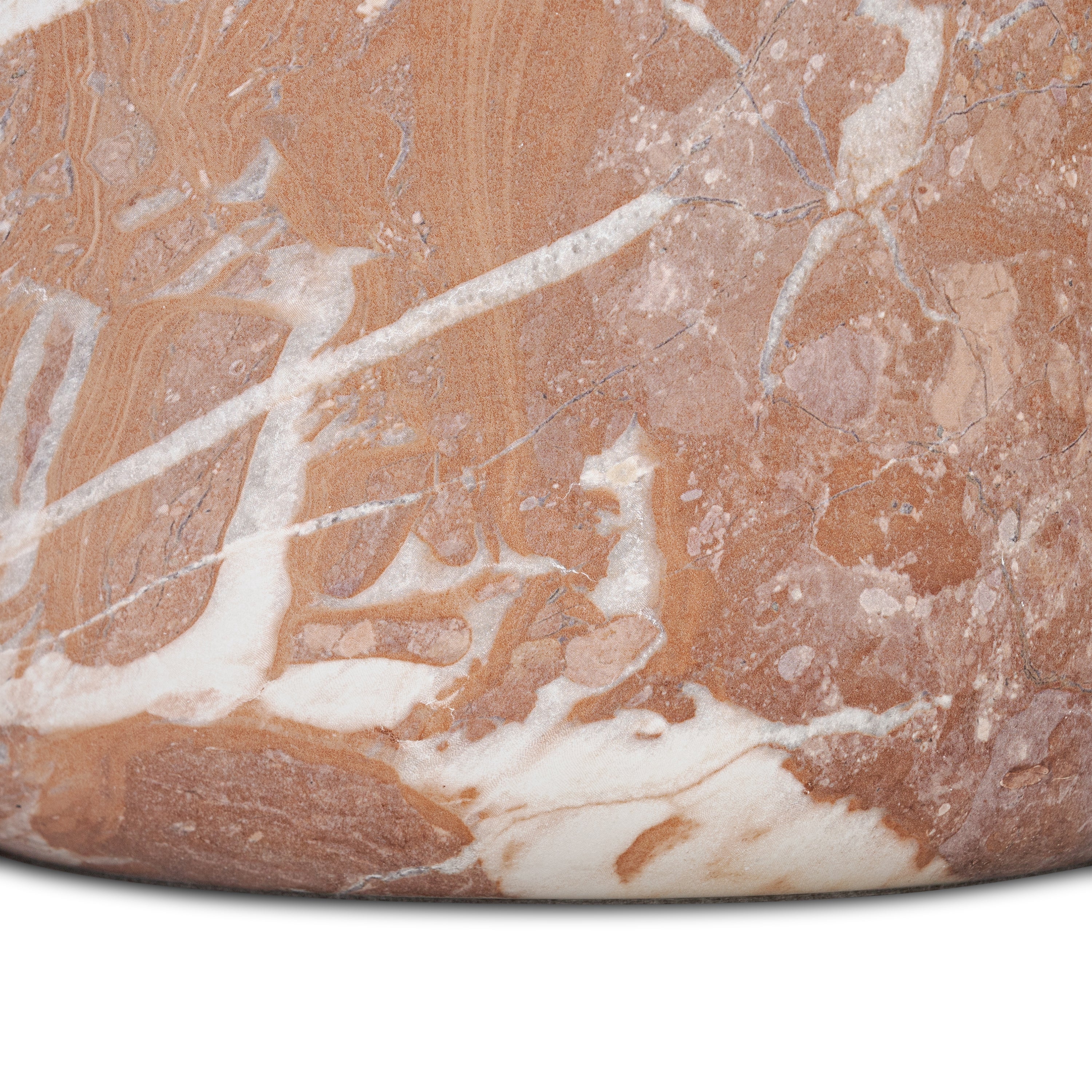 Table d'appoint | Rouge jaspe