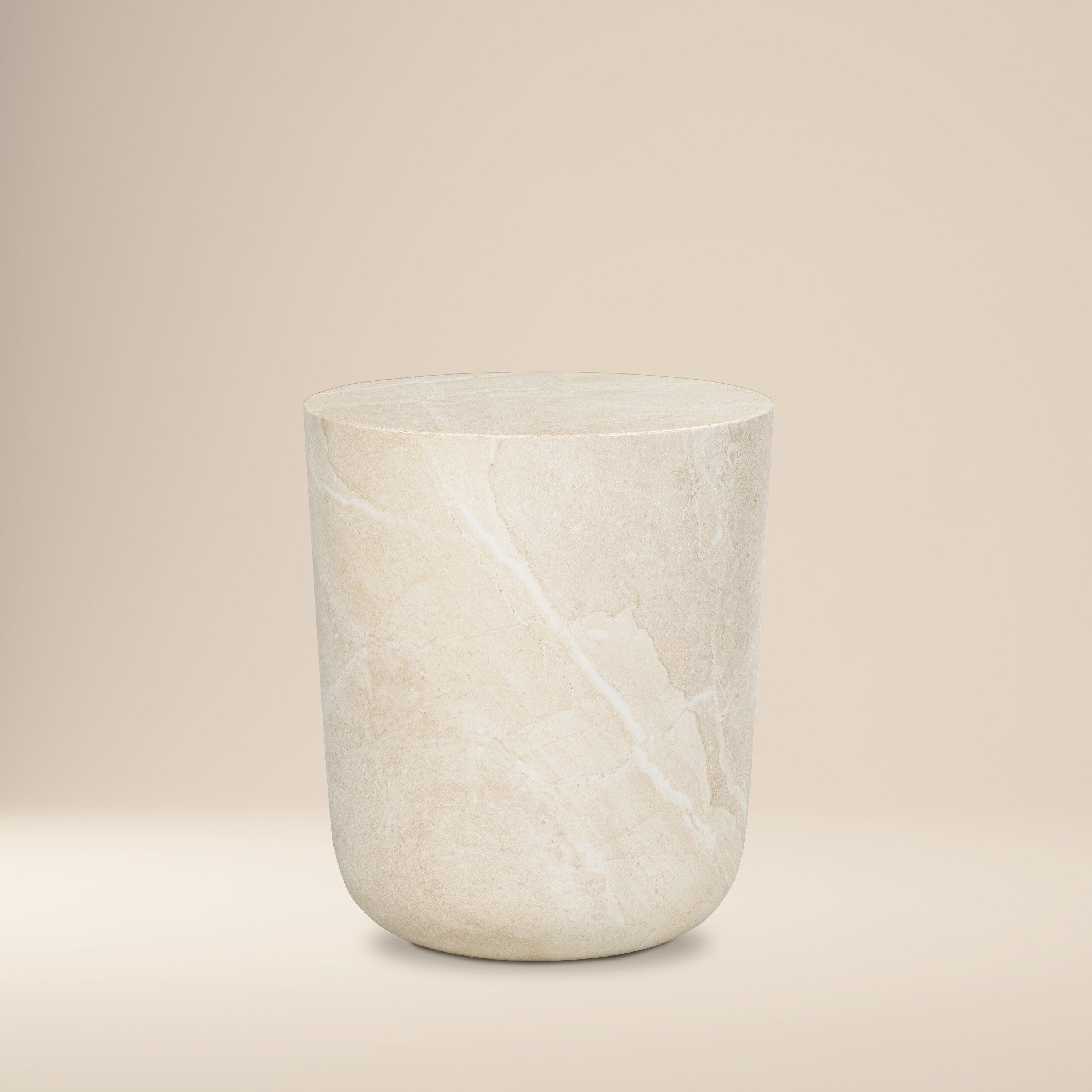 Table d'appoint | Blanc sablé