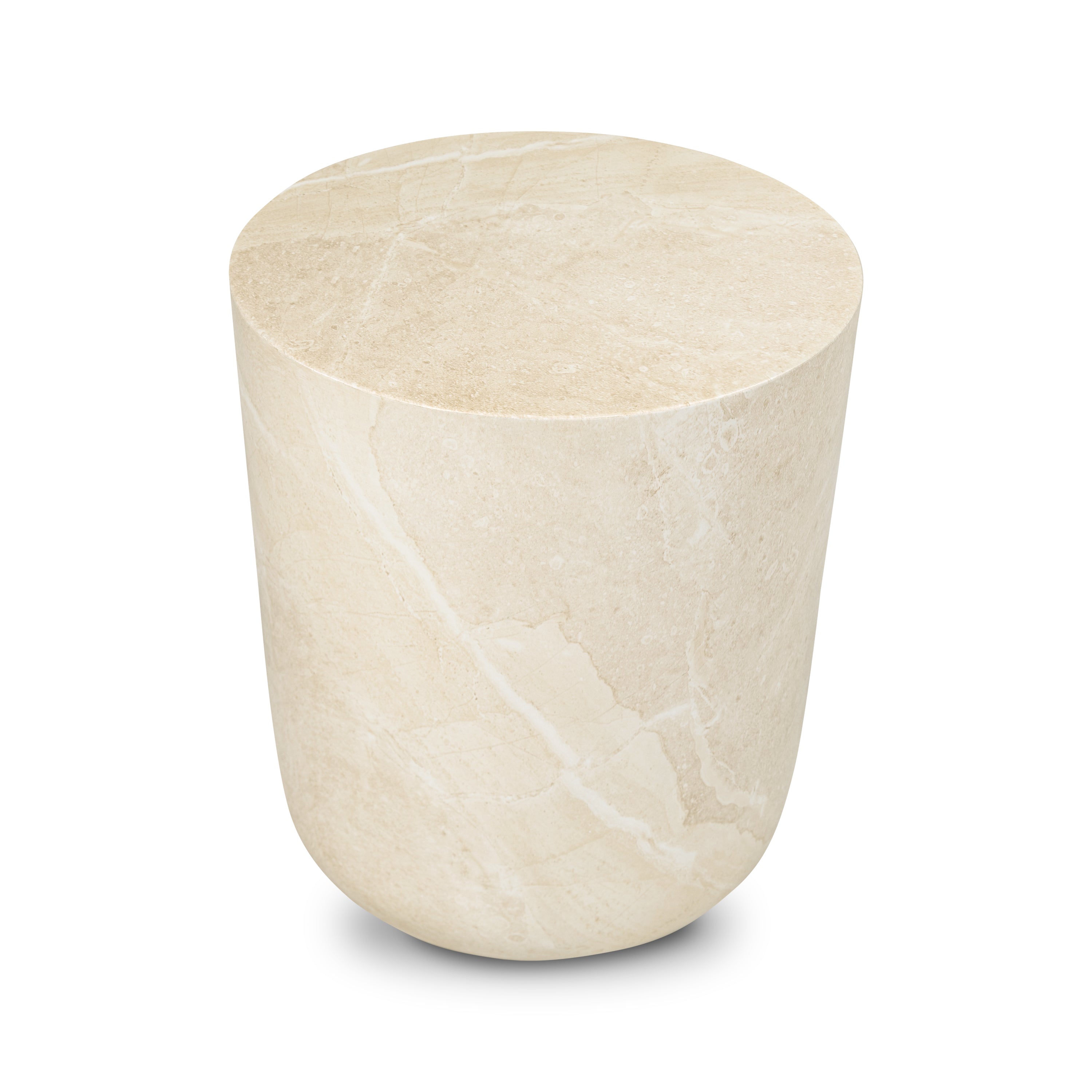 Table d'appoint | Blanc sablé