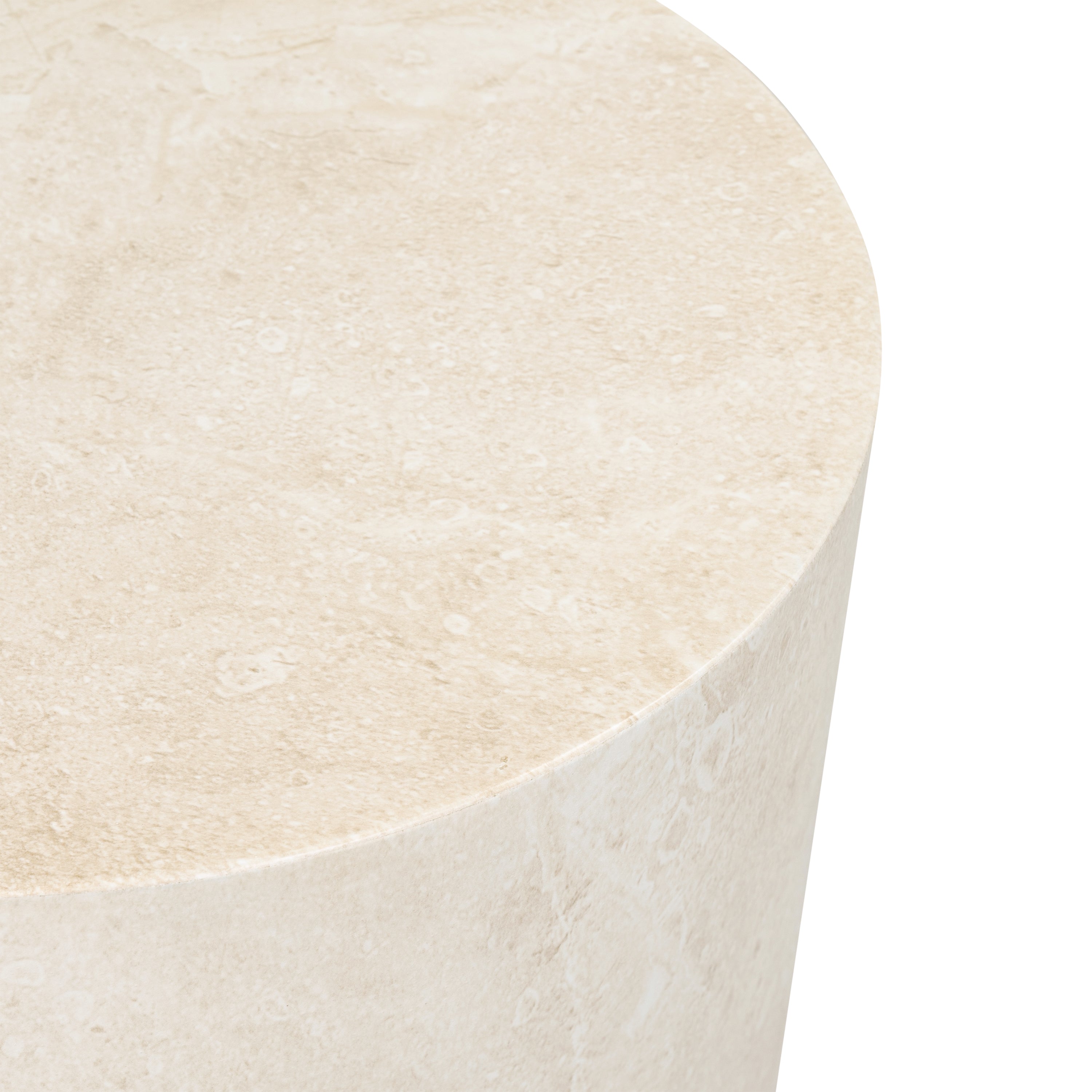 Table d'appoint | Blanc sablé