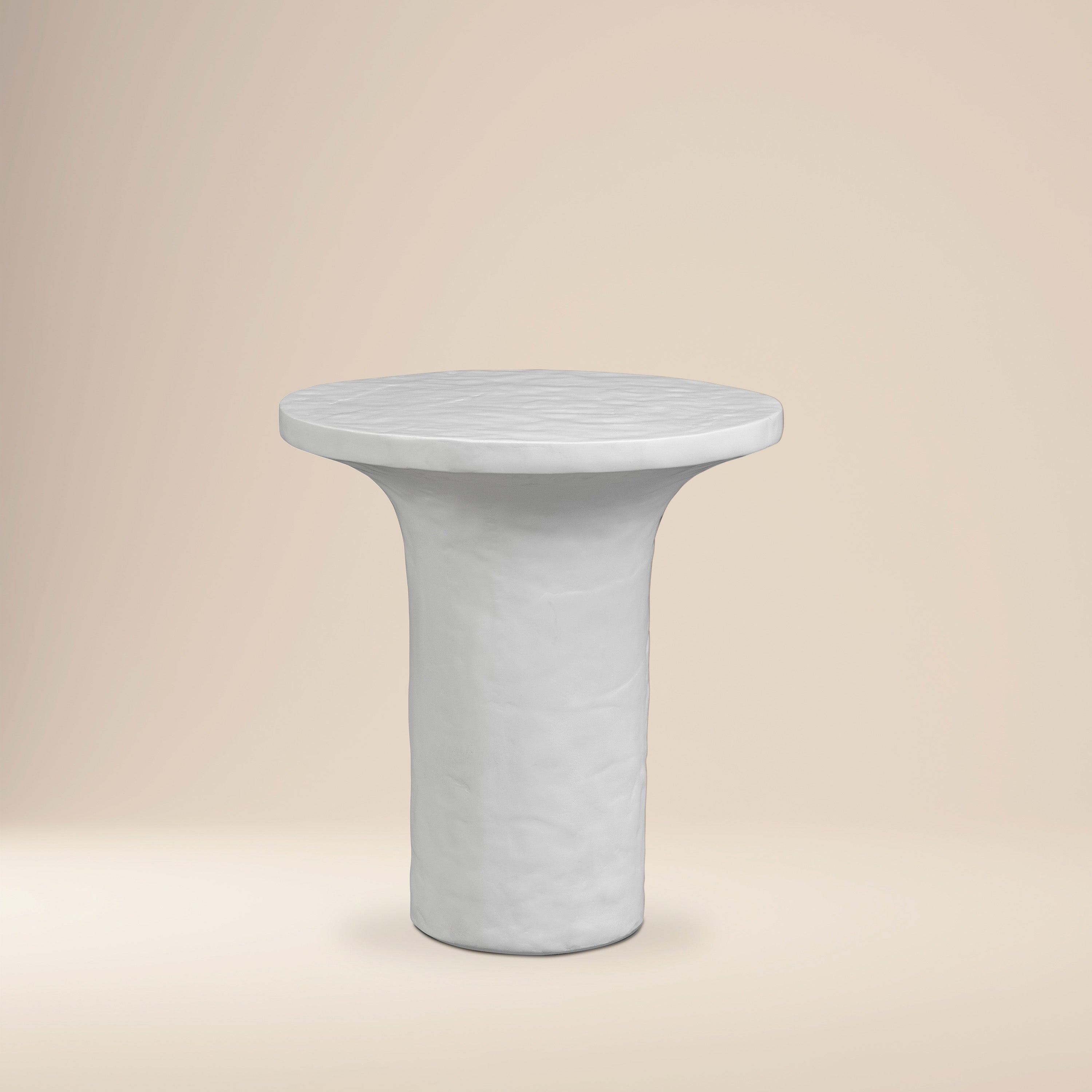 Table d'appoint | Béton ivoire
