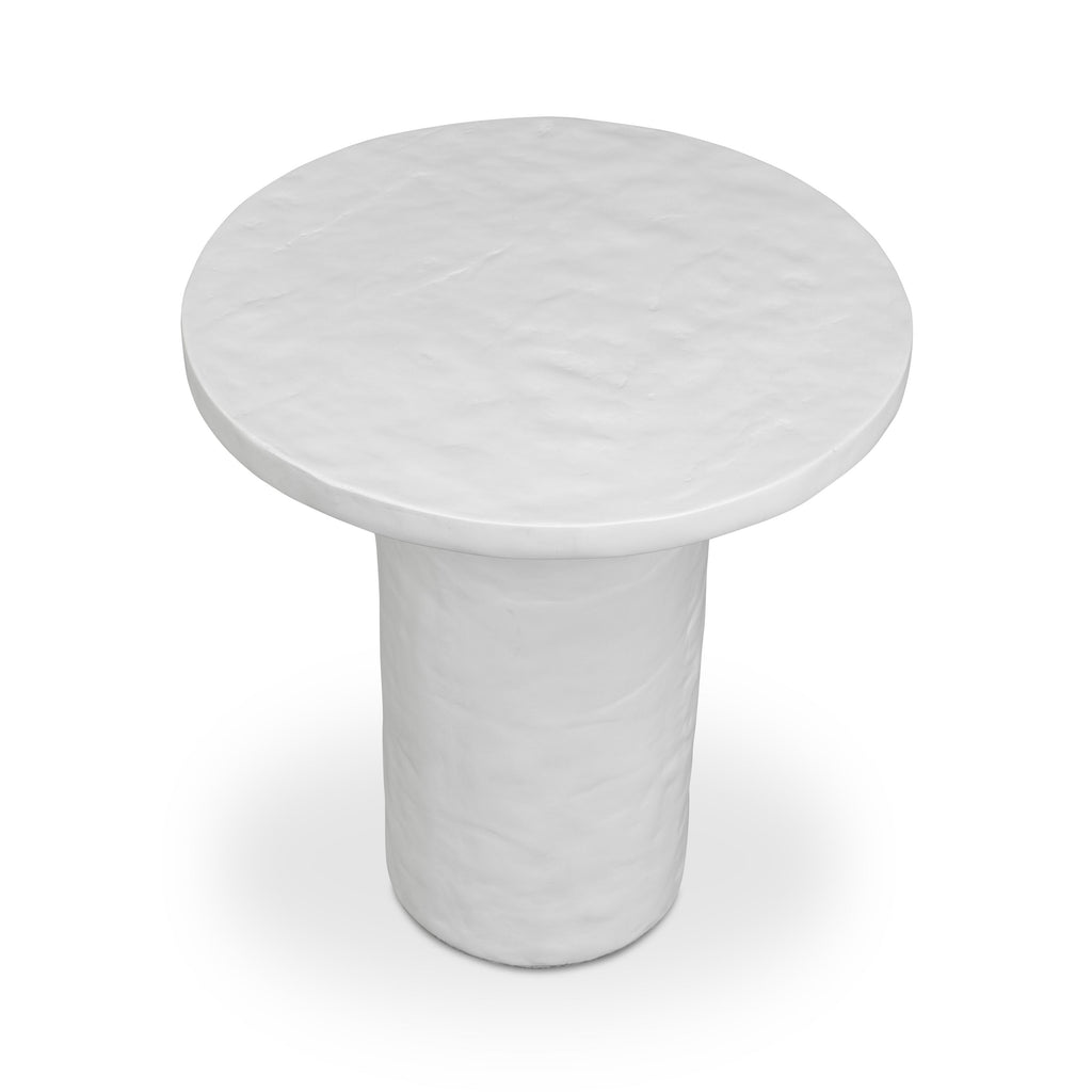 Table d'appoint | Béton ivoire