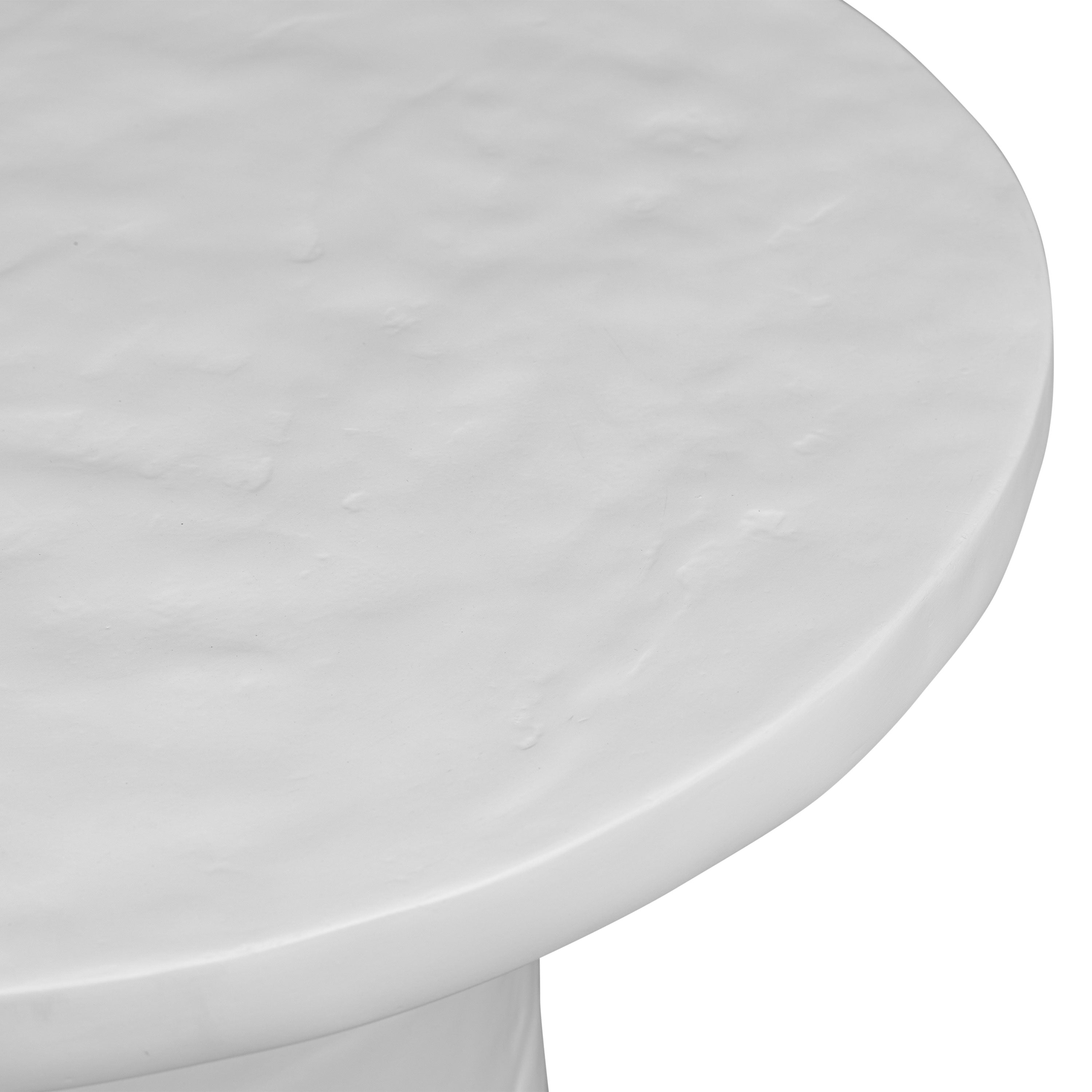Table d'appoint | Béton ivoire