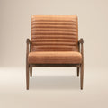 Fauteuil en cuir Rowan | Cognac