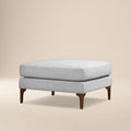 Pouf en tissu | Gris coquille
