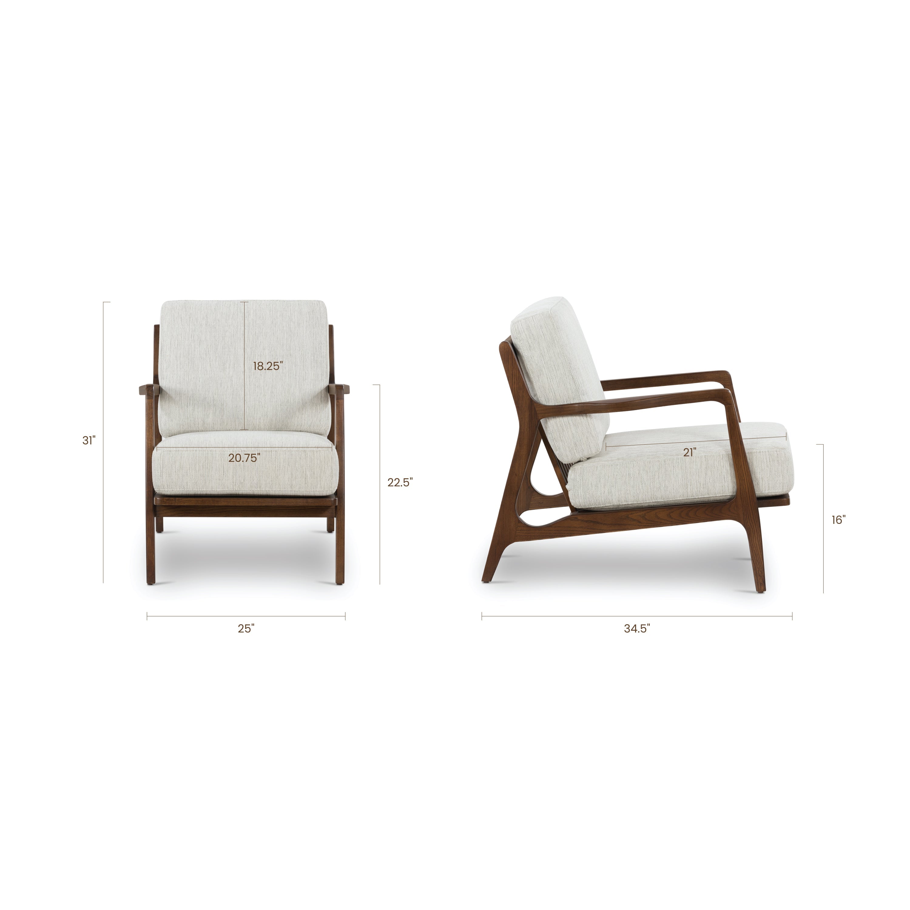 Fauteuil Lounge | Frêne Clair