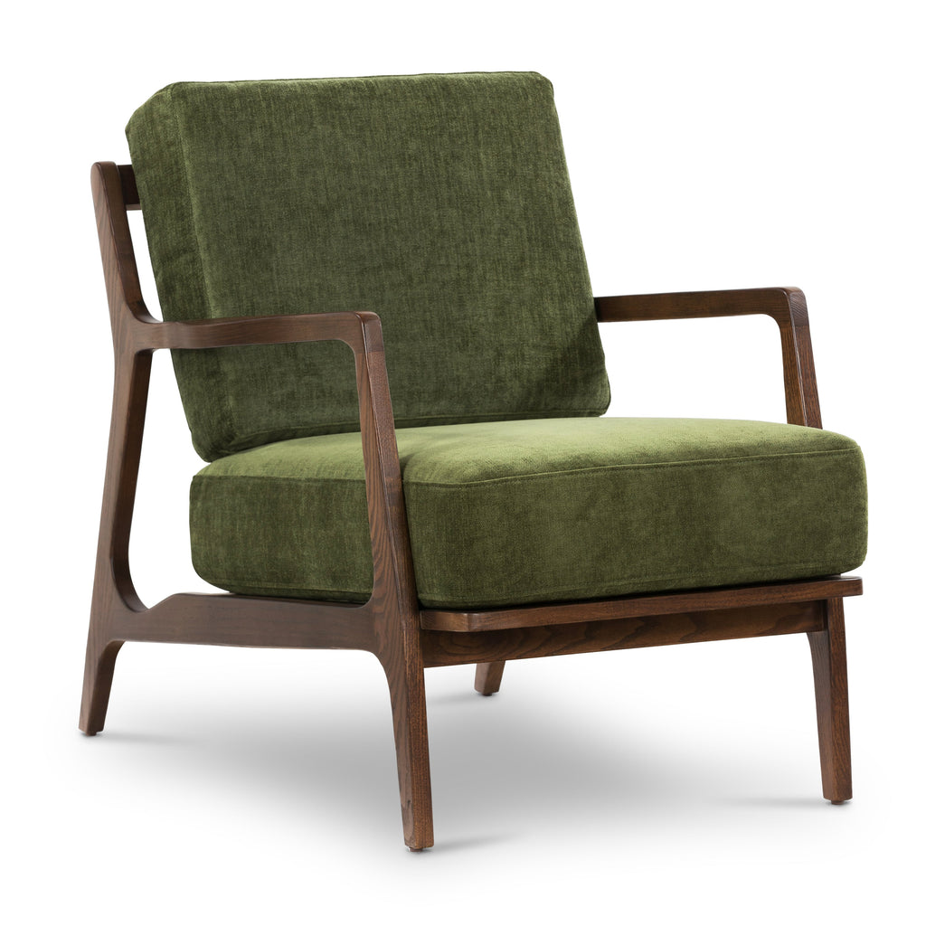 Fauteuil lounge | Vert vieilli