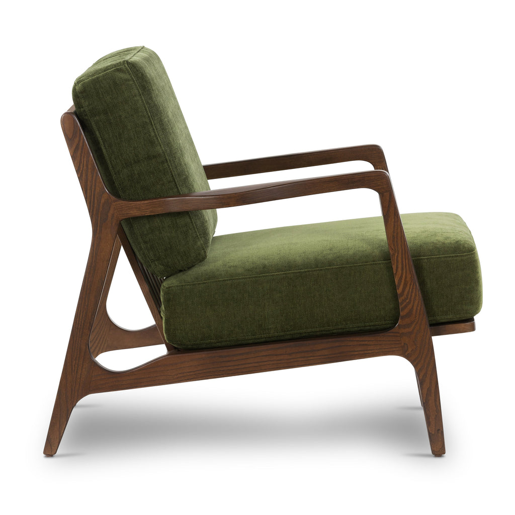 Fauteuil lounge | Vert vieilli