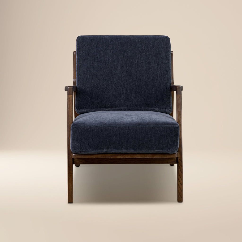 Fauteuil de salon | Bleu mystique