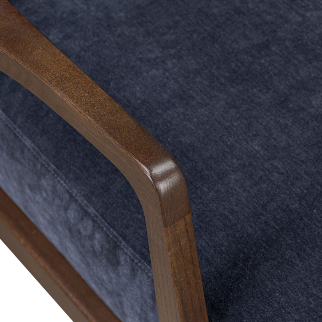 Fauteuil de salon | Bleu mystique