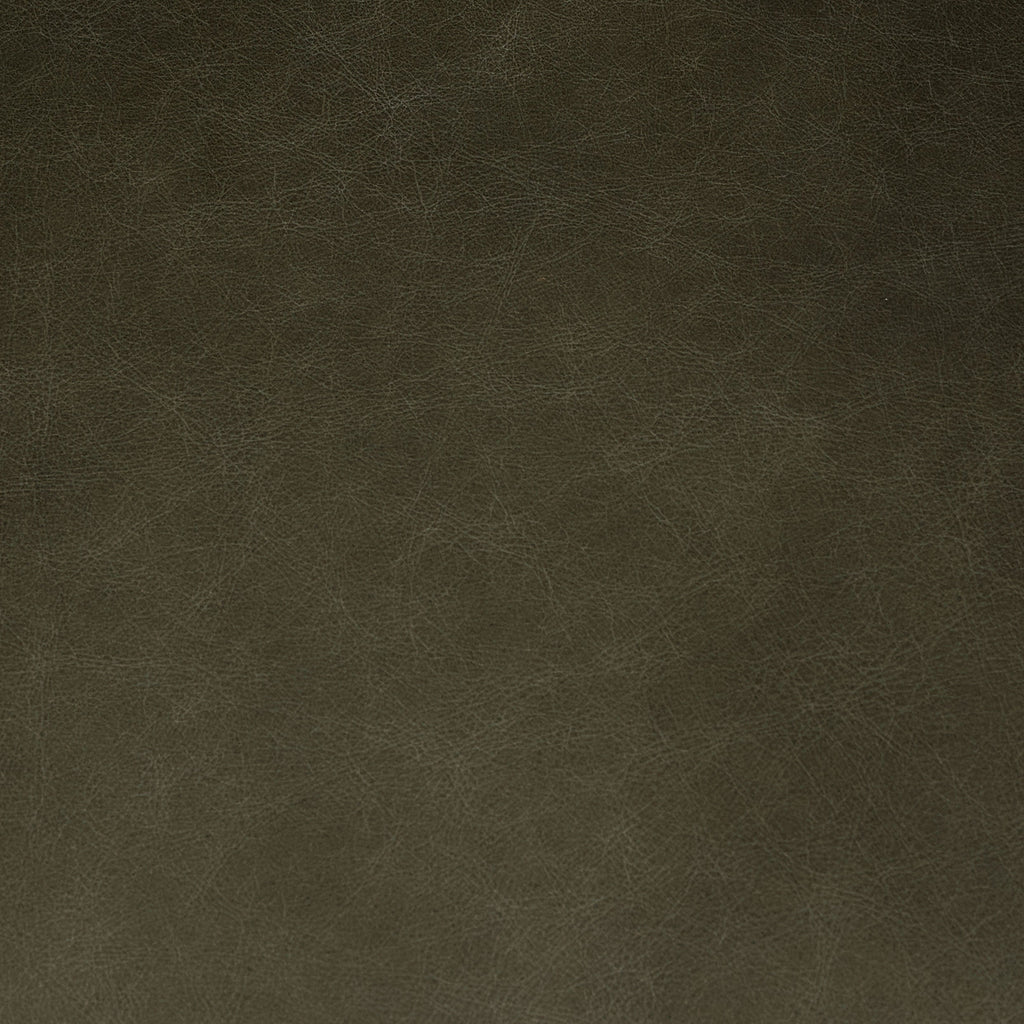 Fauteuil en cuir | Vert olivine