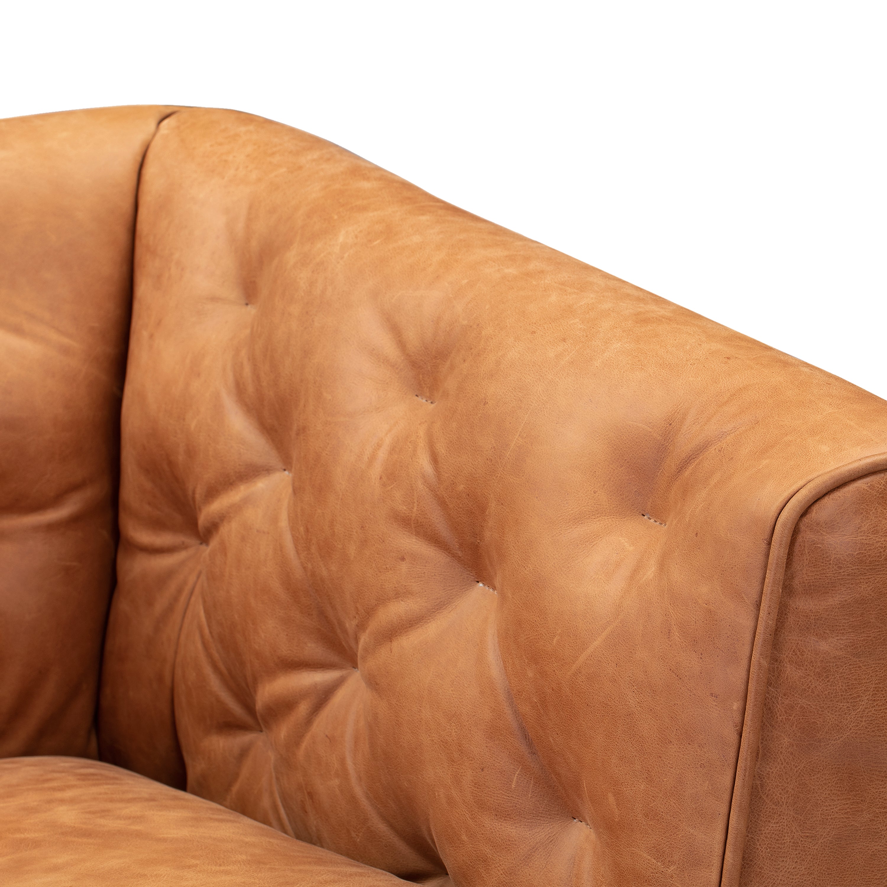 Fauteuil en cuir | Cuir Cognac