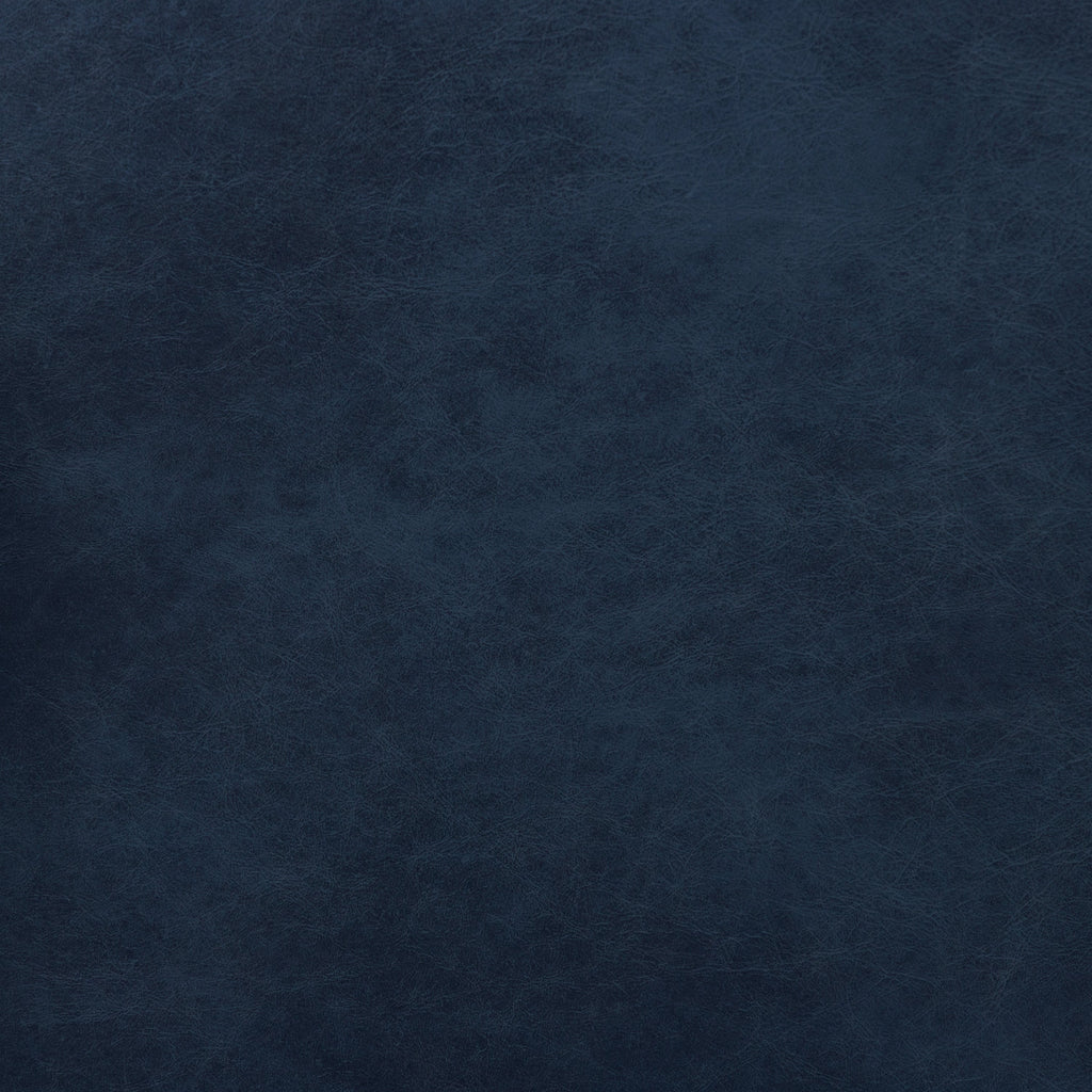 Fauteuil en cuir | Bleu nuit