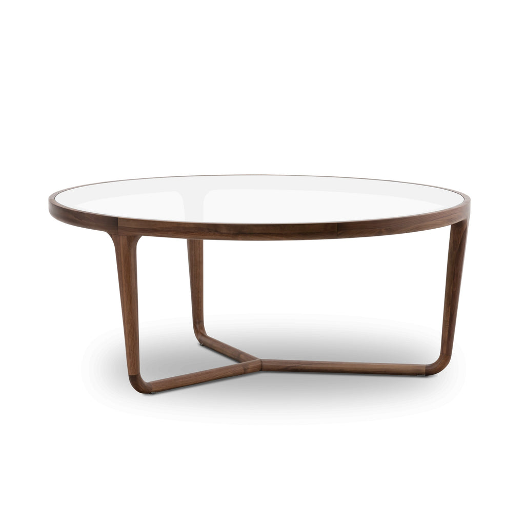 Table basse ronde | Noyer