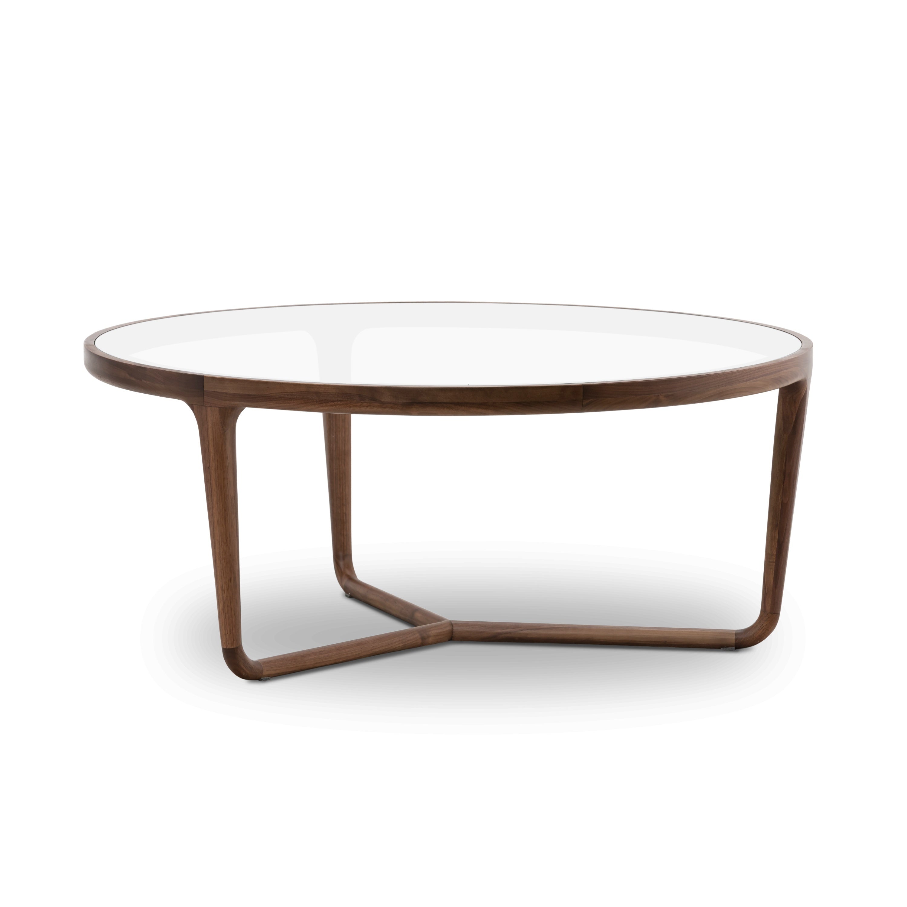 Table basse ronde | Noyer