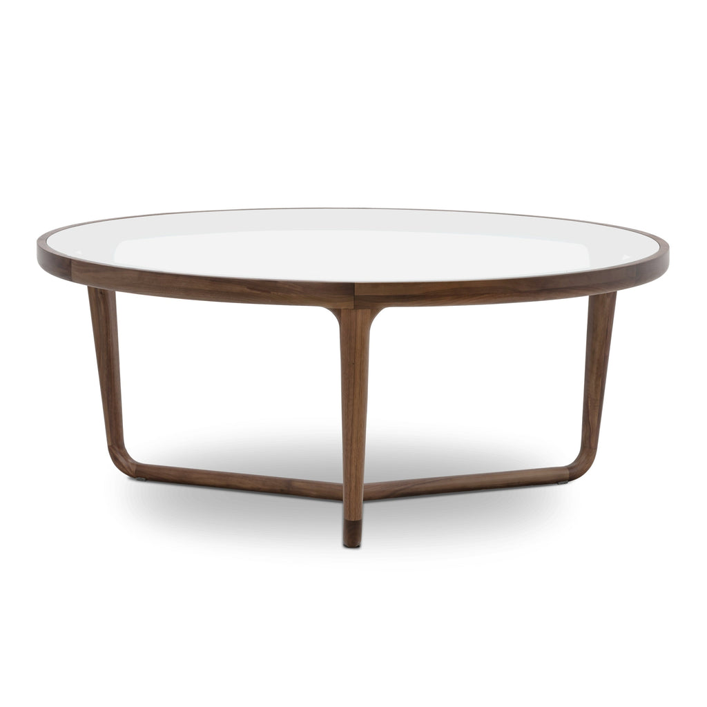 Table basse ronde | Noyer