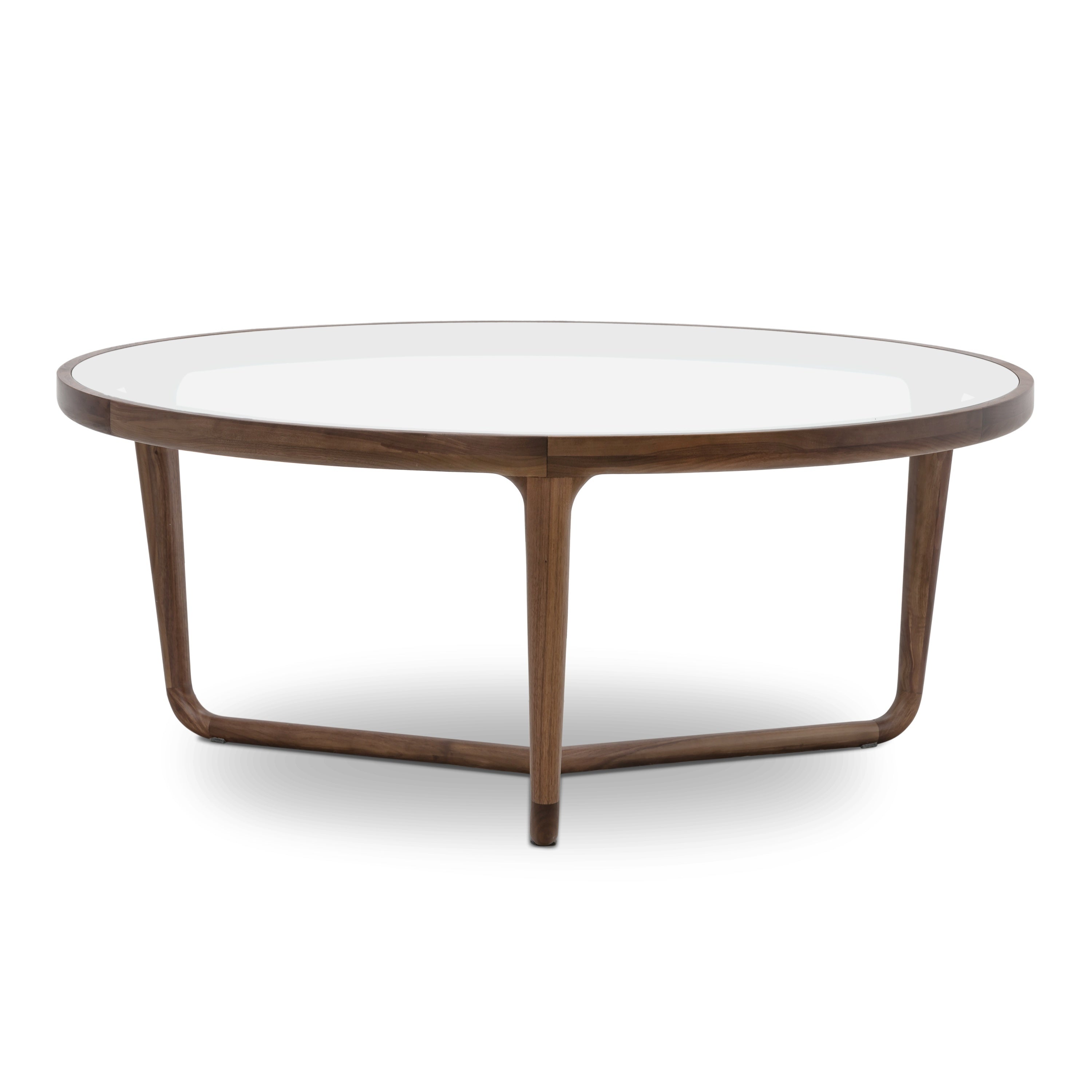 Table basse ronde | Noyer