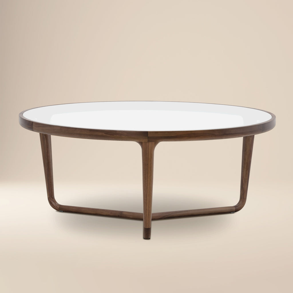 Table basse ronde | Noyer