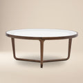 Table basse ronde | Noyer
