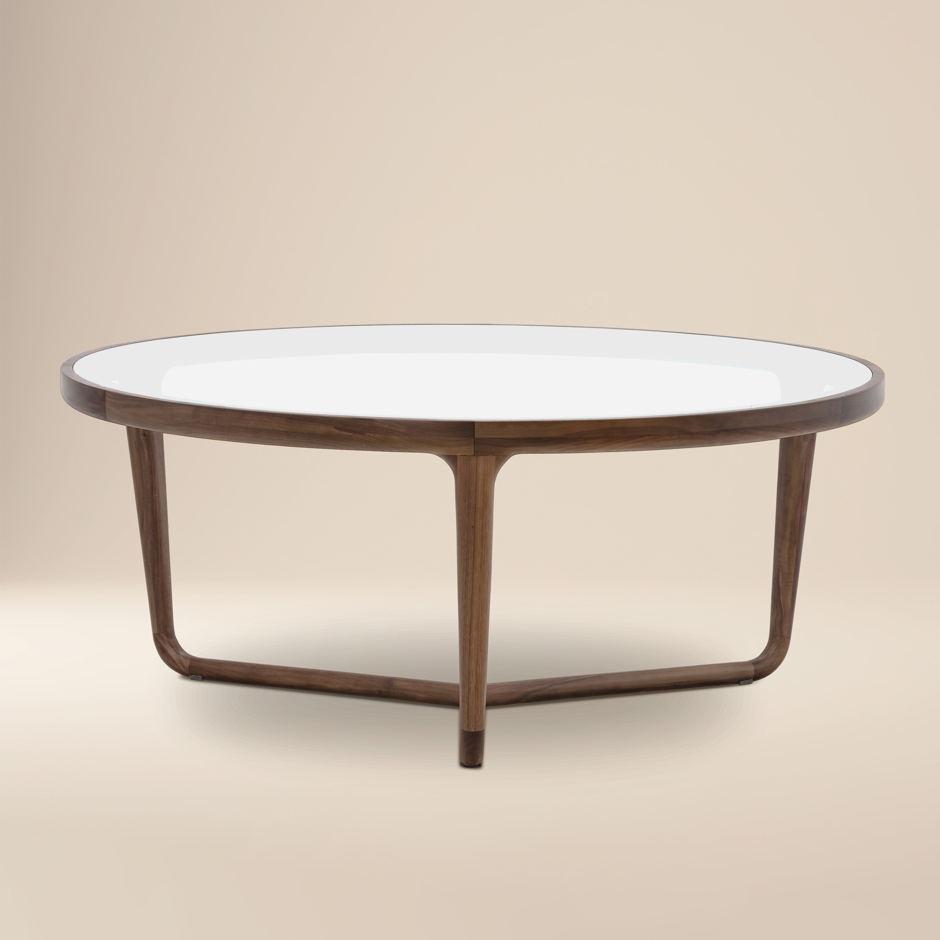 Table basse ronde | Noyer