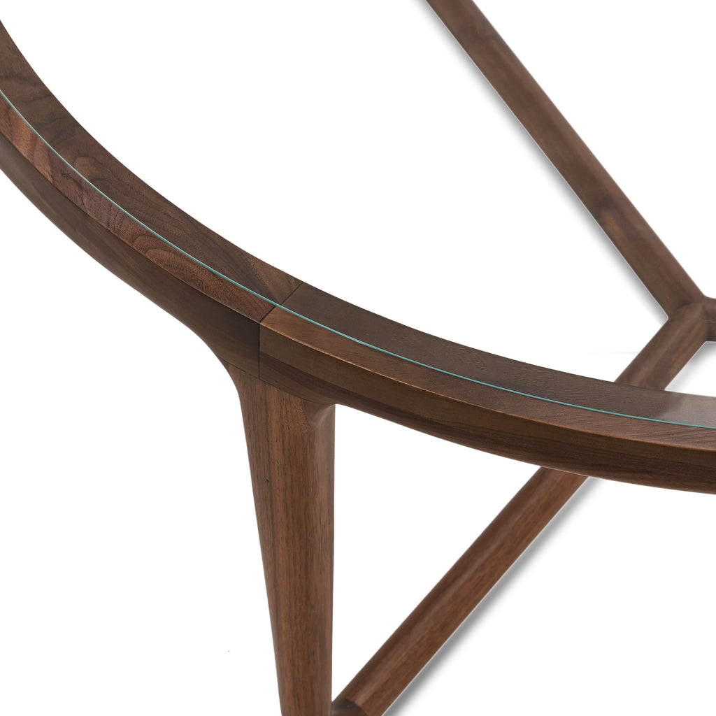 Table basse ronde | Noyer