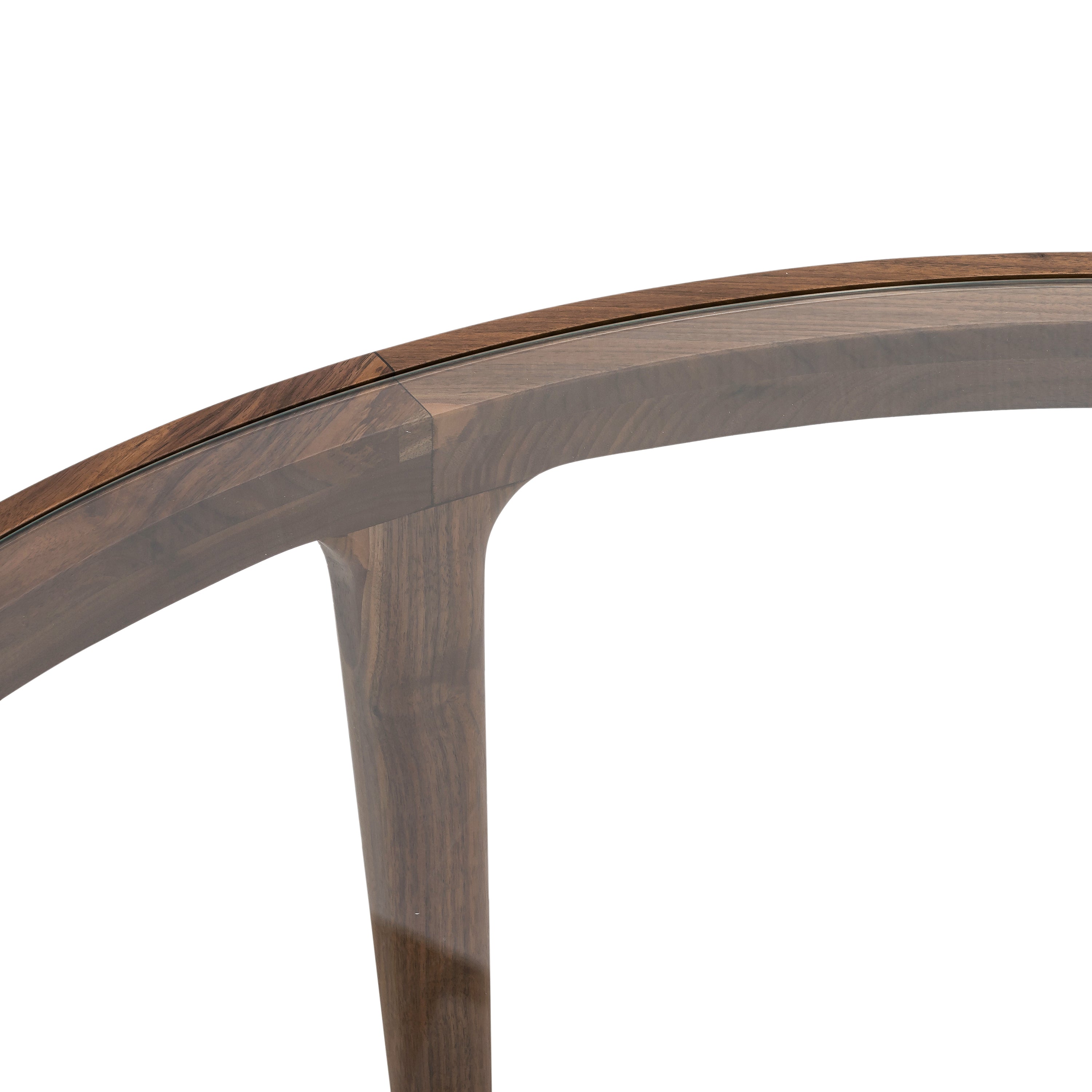Table basse ronde | Noyer