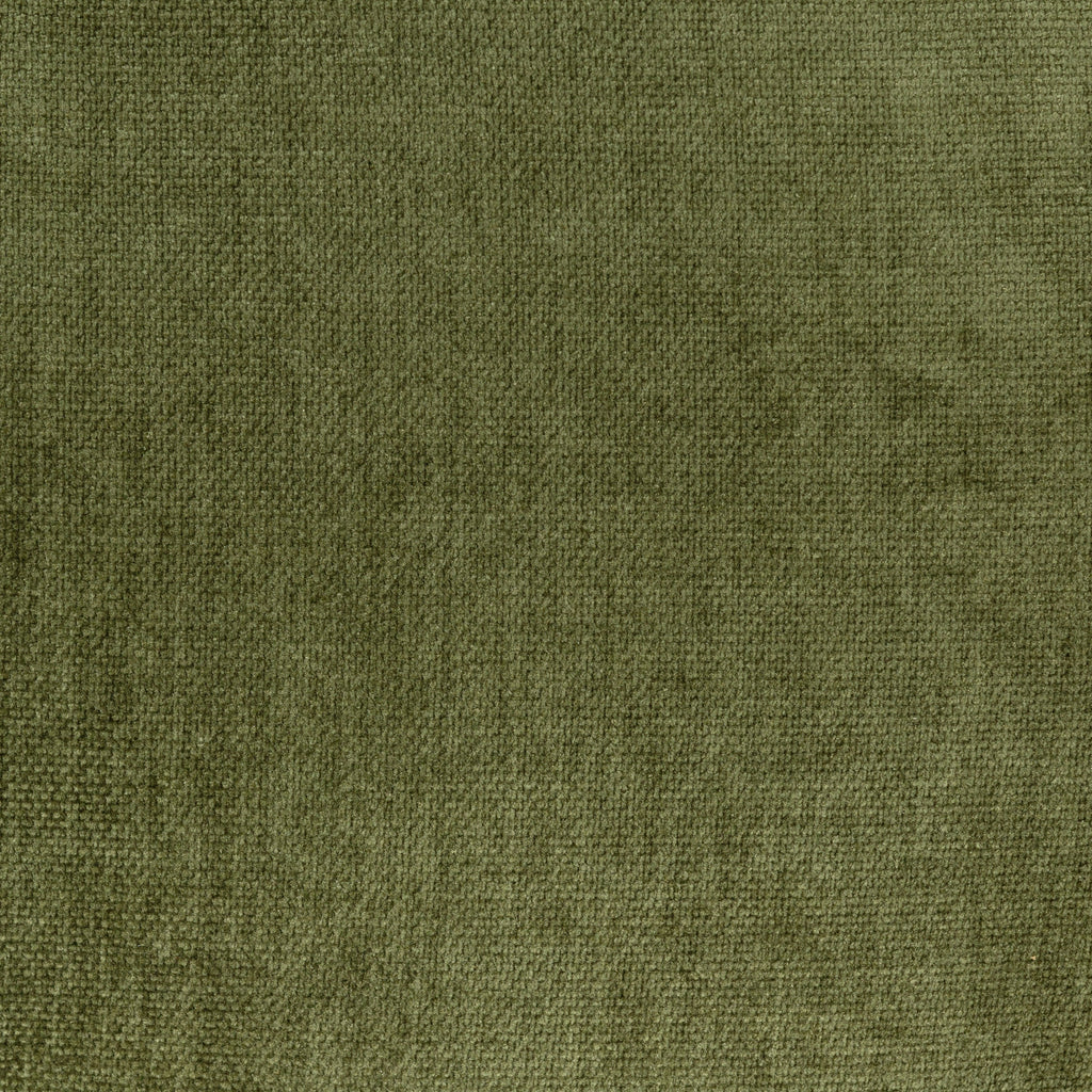 Ottoman en velours | Vert vieilli