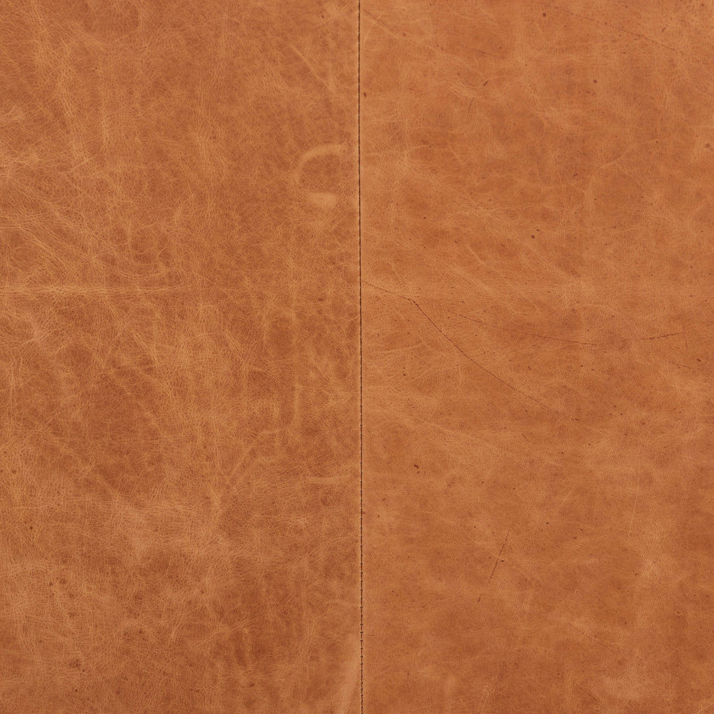 Fauteuil en cuir | Cognac Tan