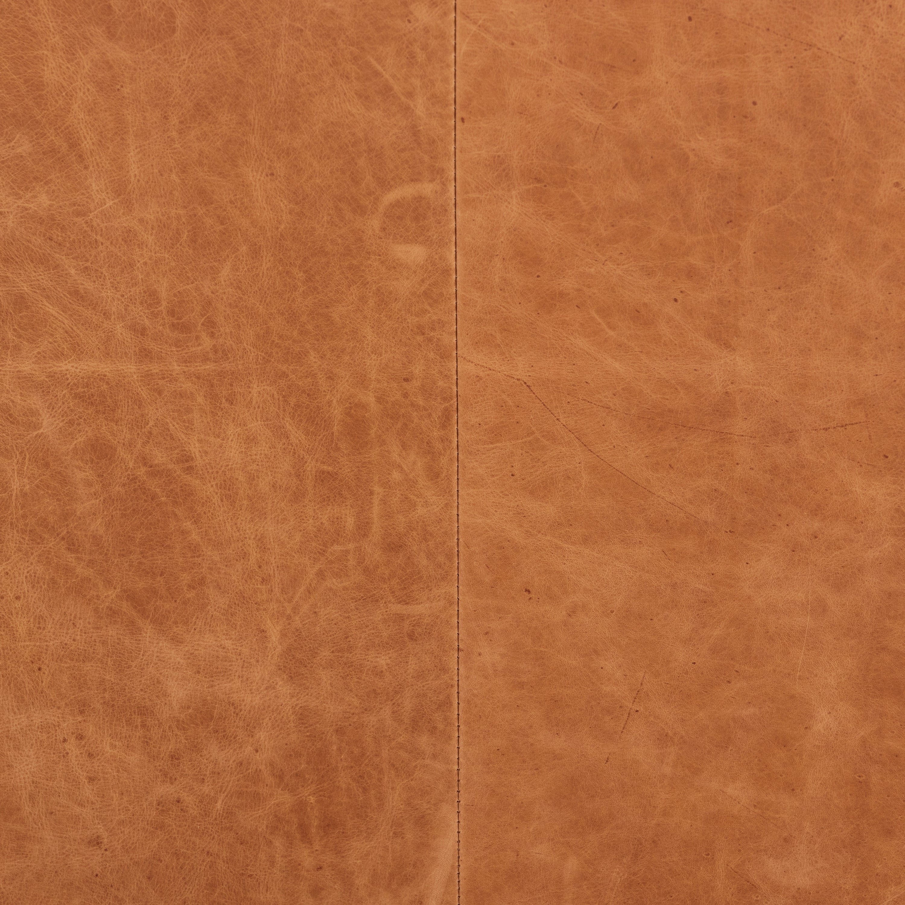 Fauteuil en cuir | Cognac Tan