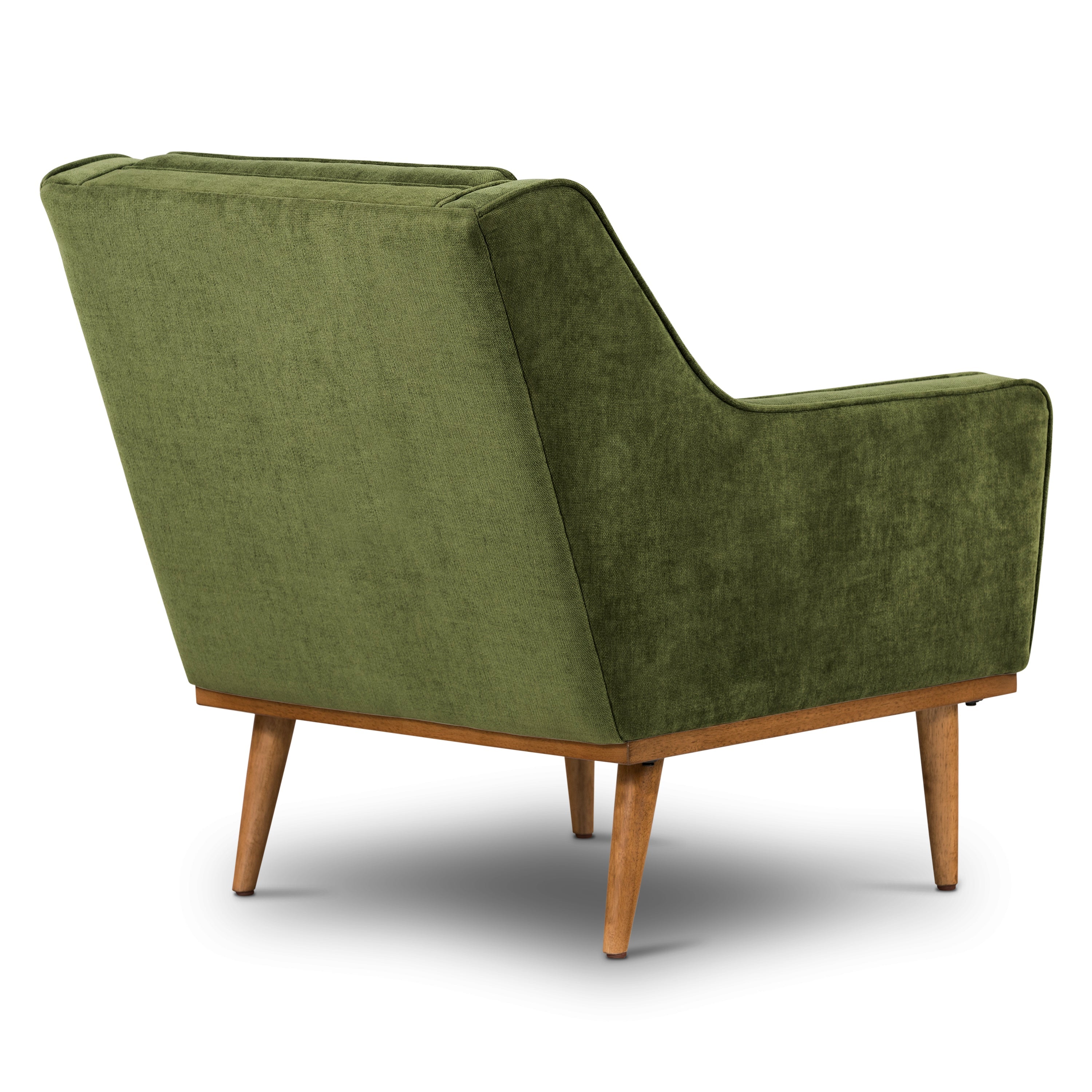 Fauteuil en tissu | Vert vieilli