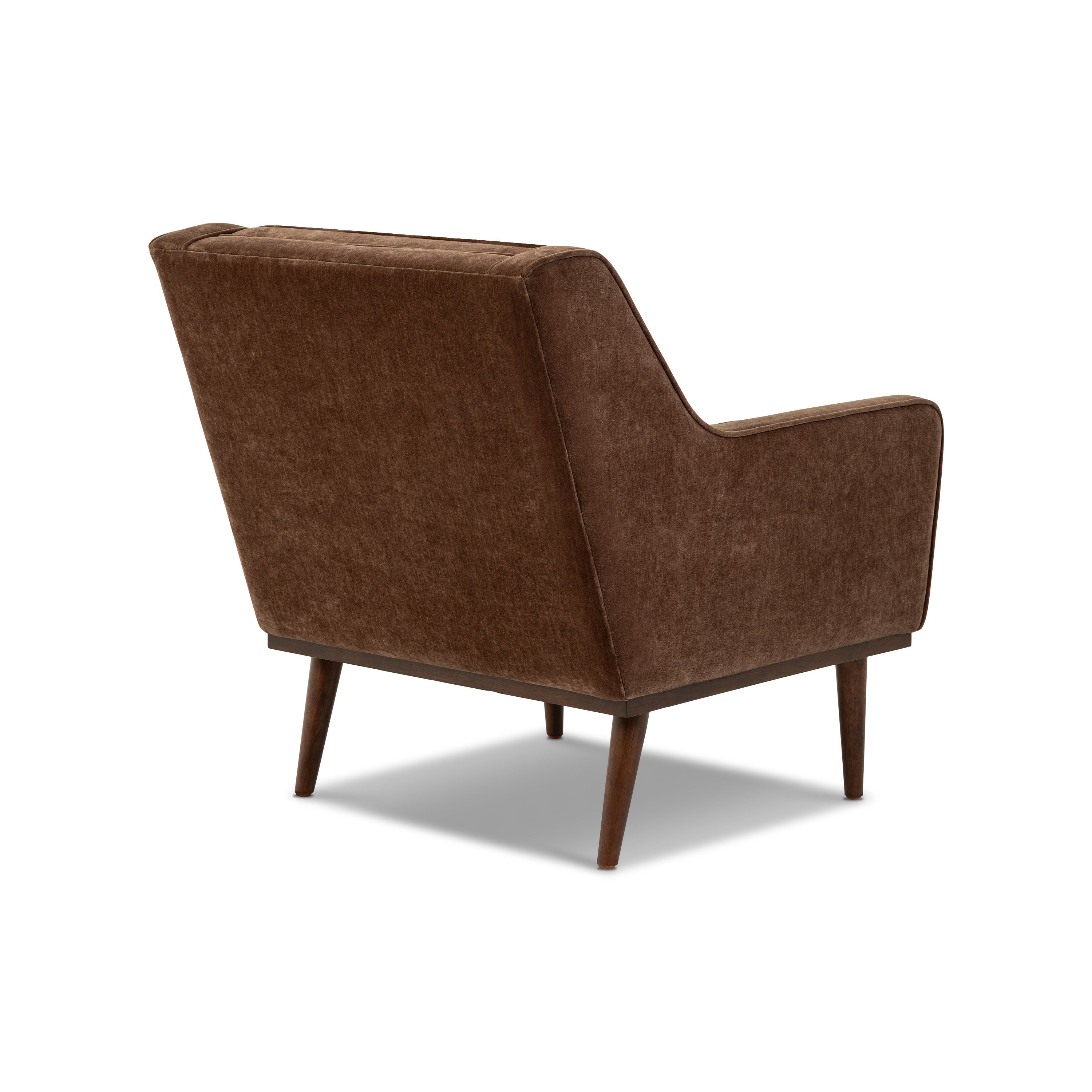 Fauteuil en tissu | Marron bronzé
