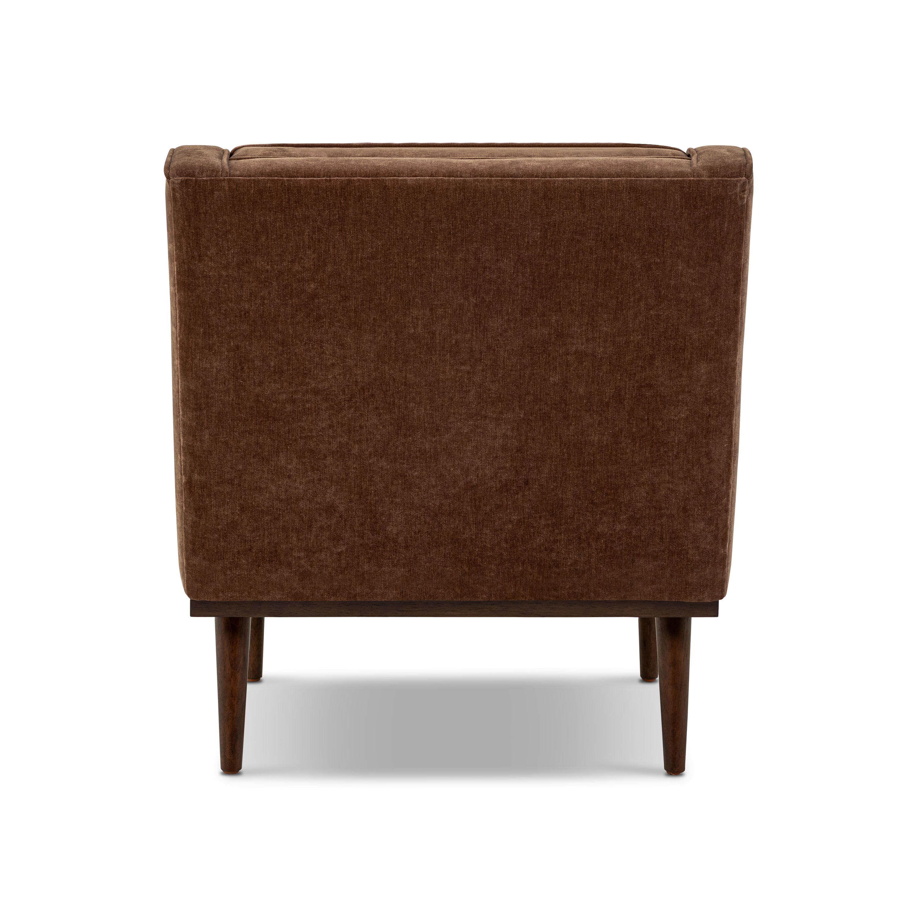 Fauteuil en tissu | Marron bronzé