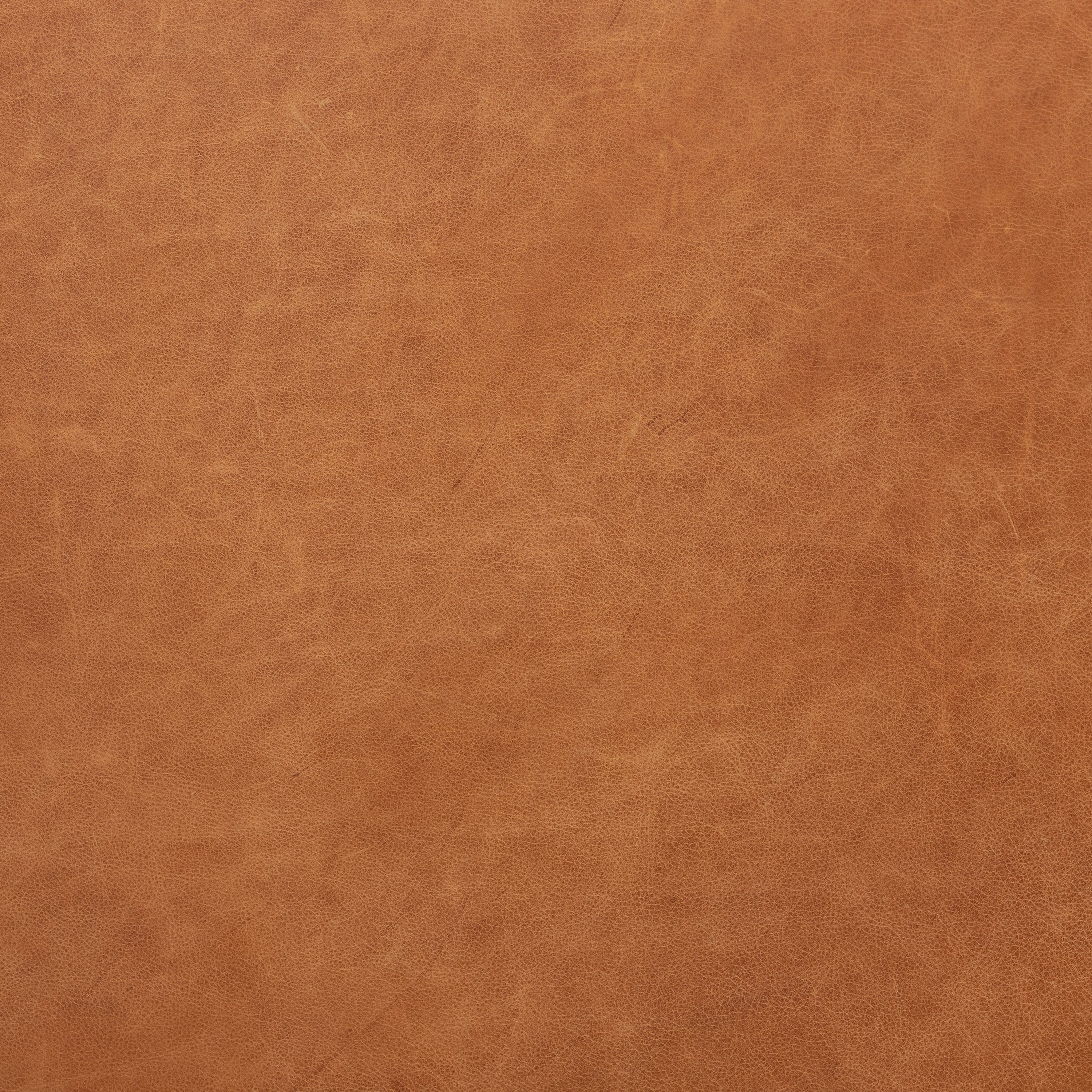 Repose-pieds en cuir | Tan Cognac