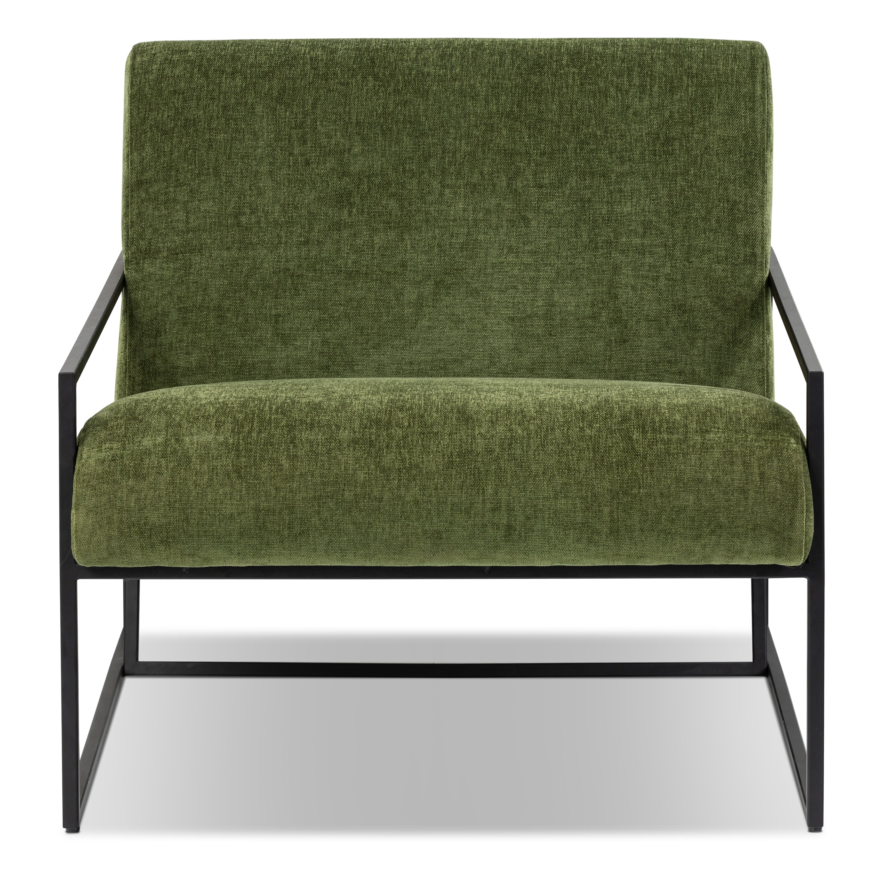 Fauteuil en tissu | Vert vieilli