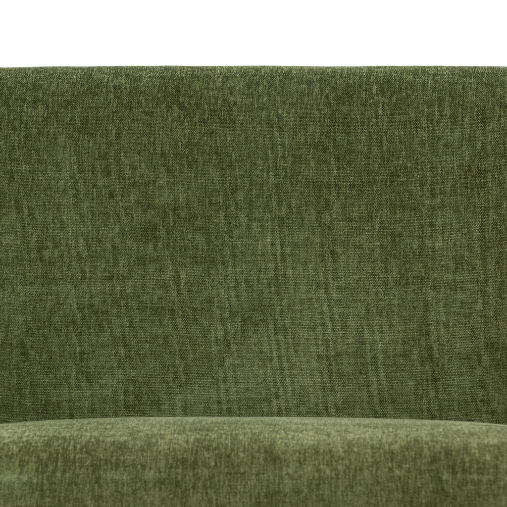 Fauteuil en tissu | Vert vieilli