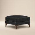 Ottoman en cuir | Noir onyx