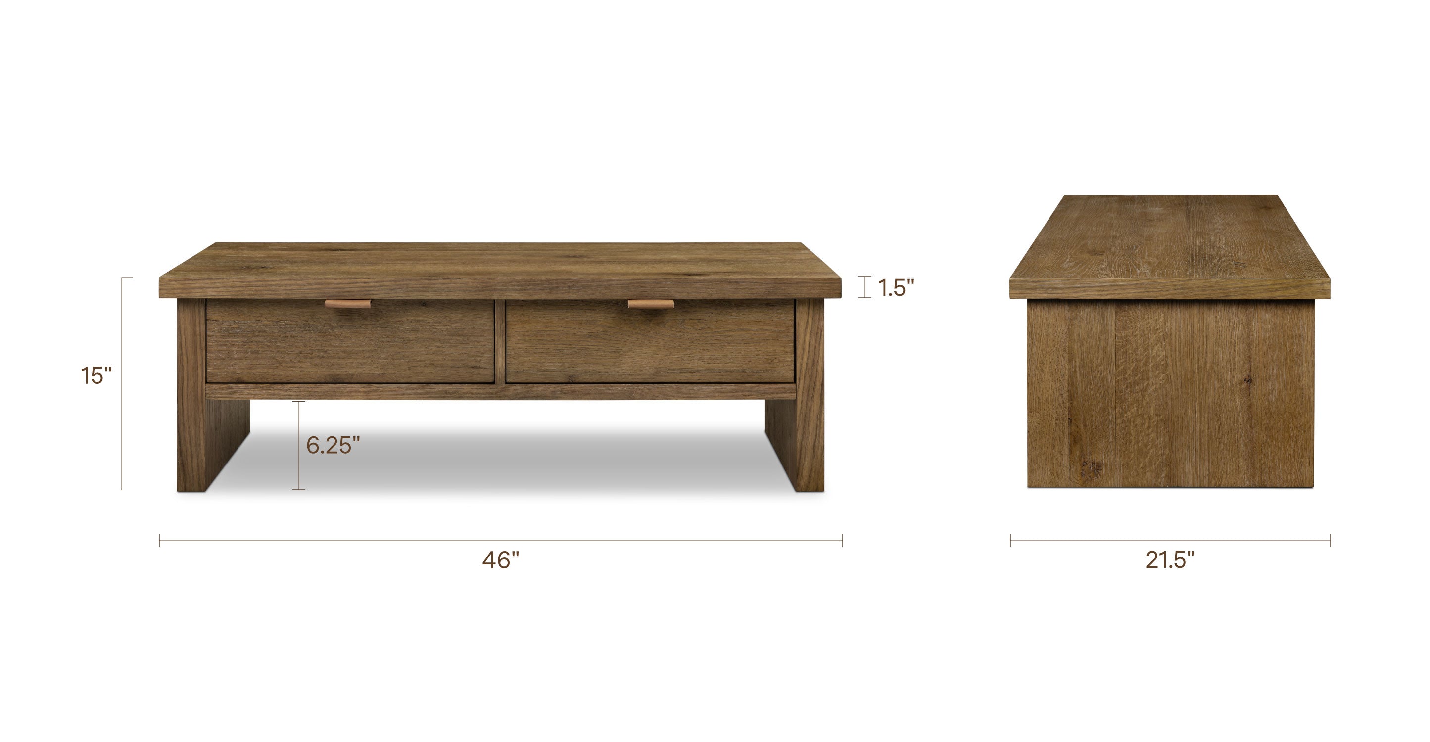 Table basse | Chêne Drift