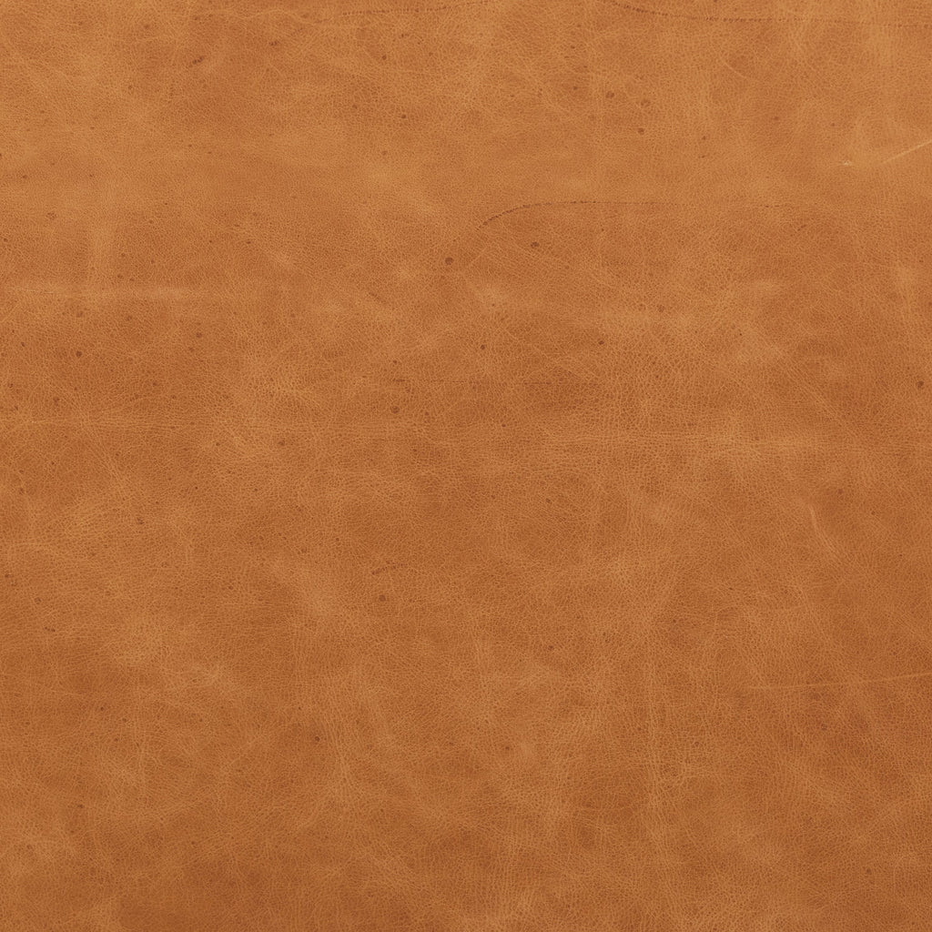 Fauteuil en cuir | Tan cognac
