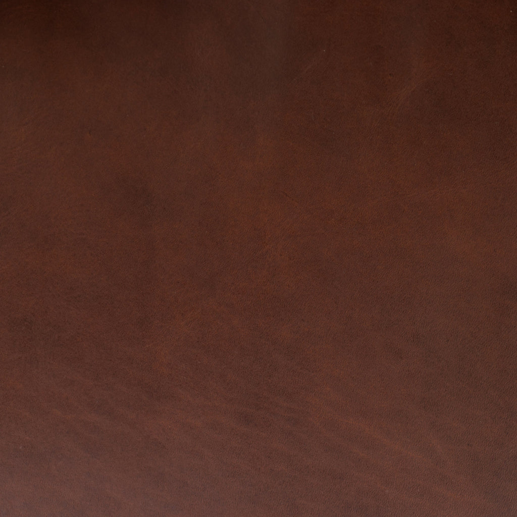 Fauteuil en cuir | Marron Oscuro