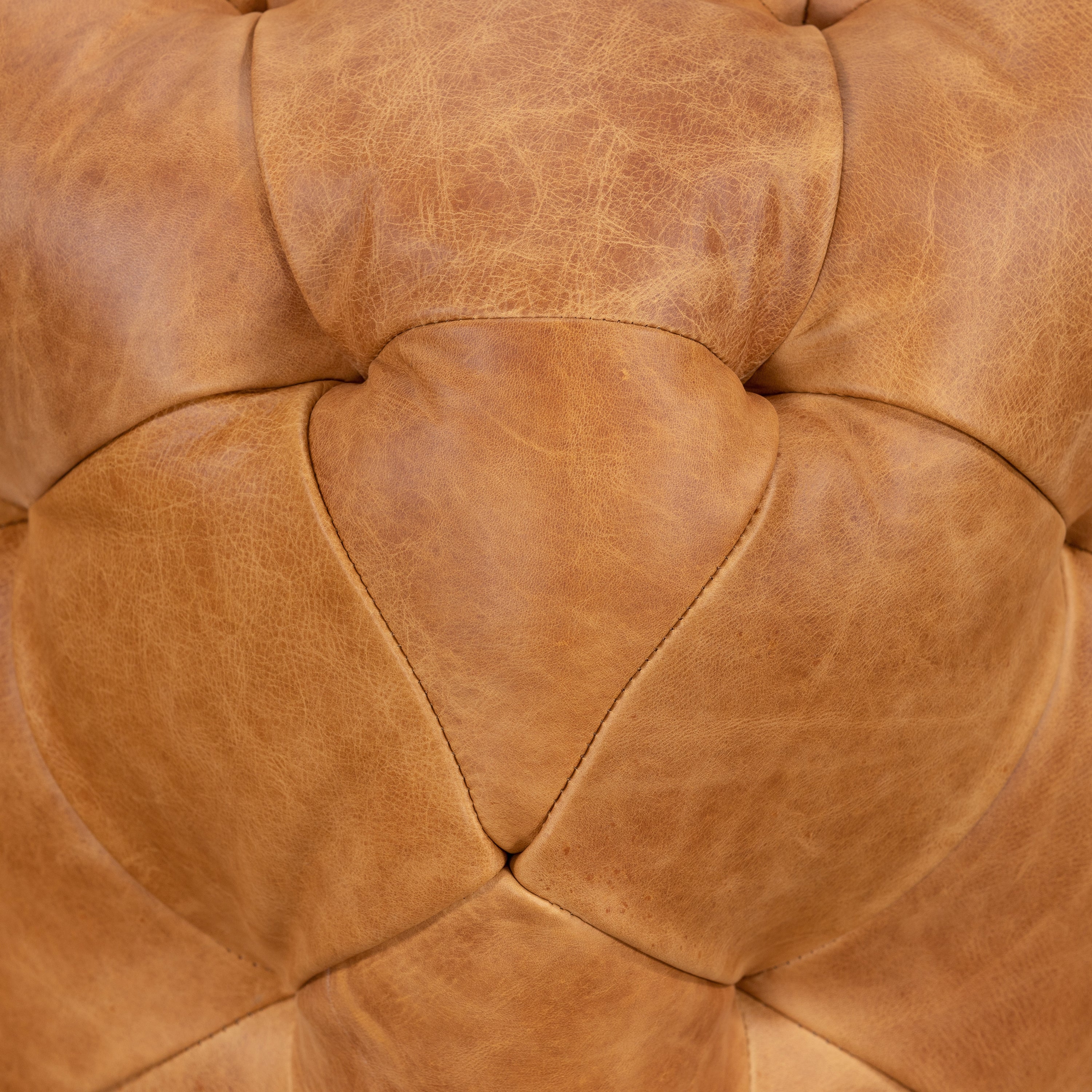 Ottoman en cuir | Havane