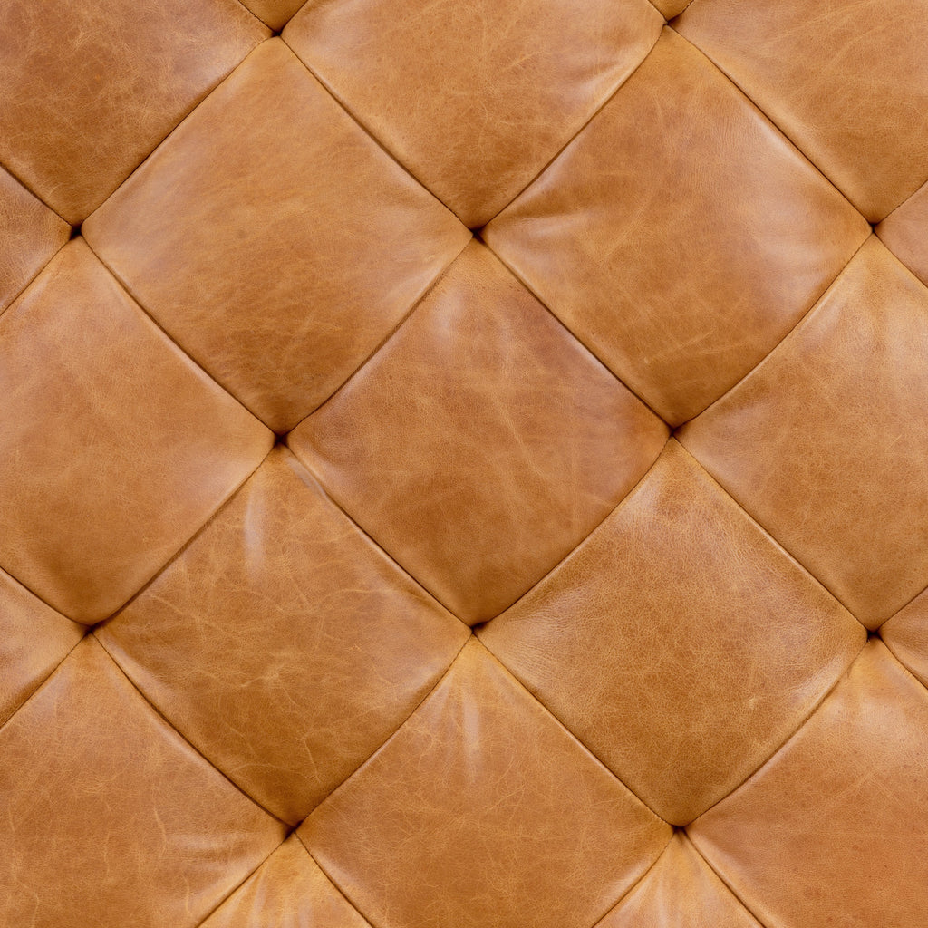 Ottoman en cuir | Havane