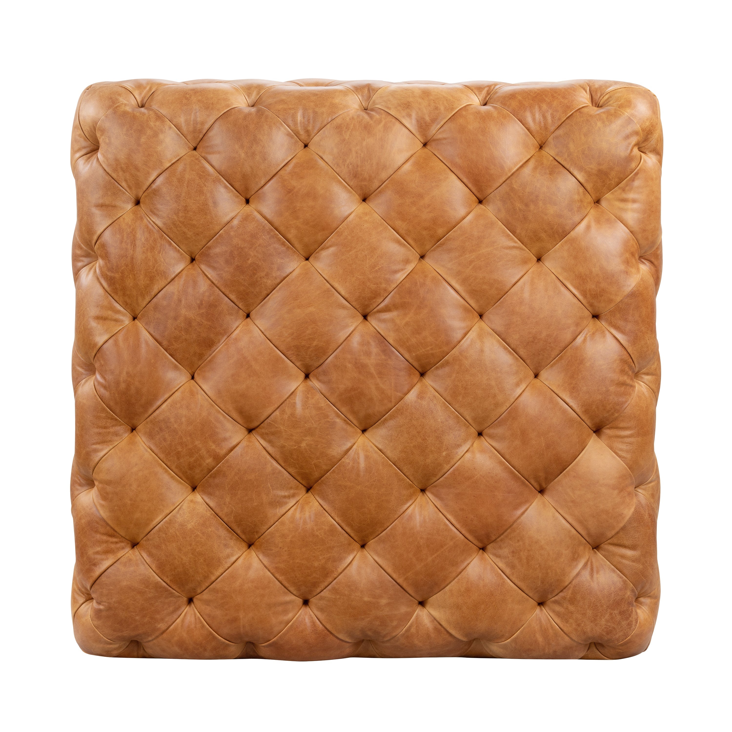 Ottoman en cuir | Havane