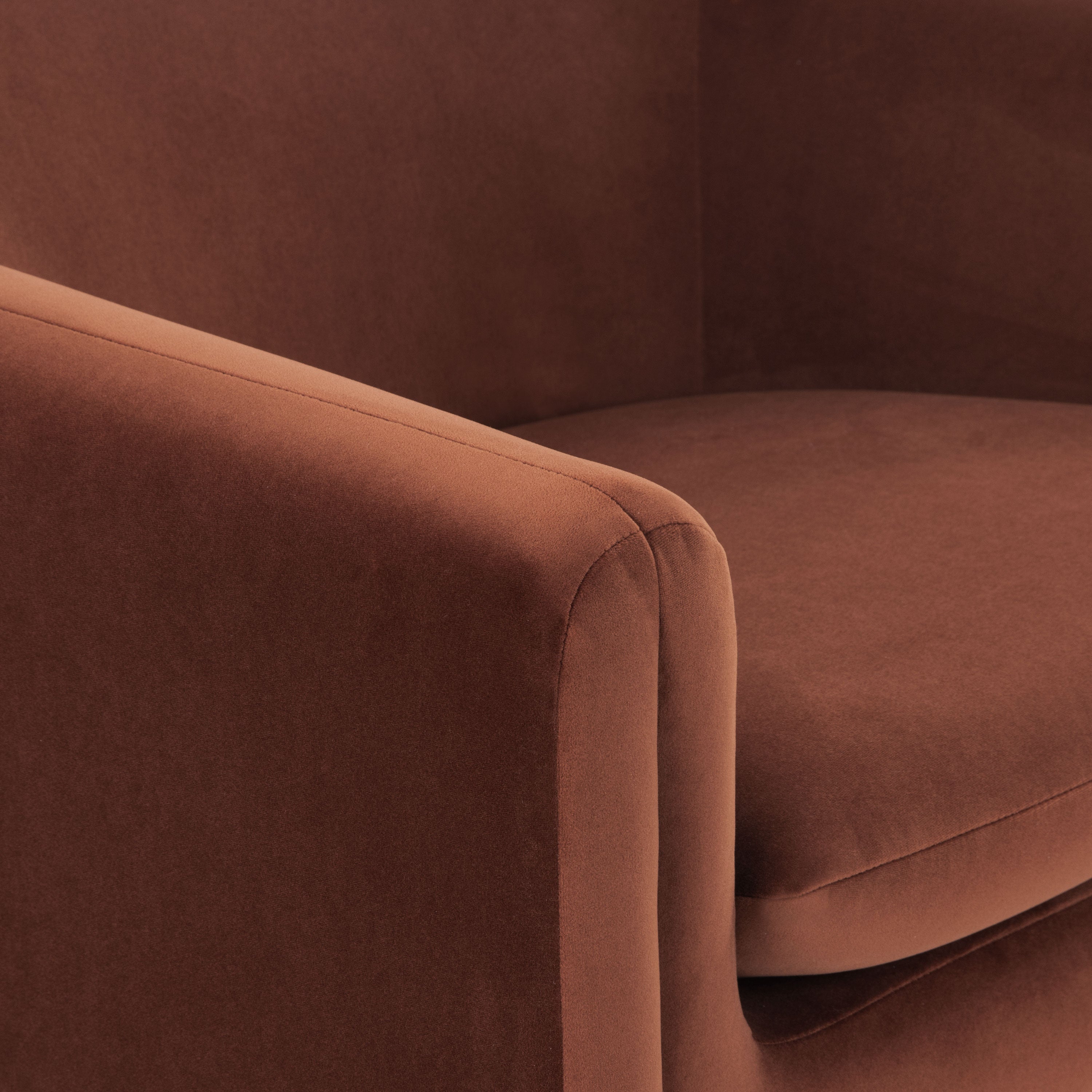 Fauteuil de salon | Rouille ombrée