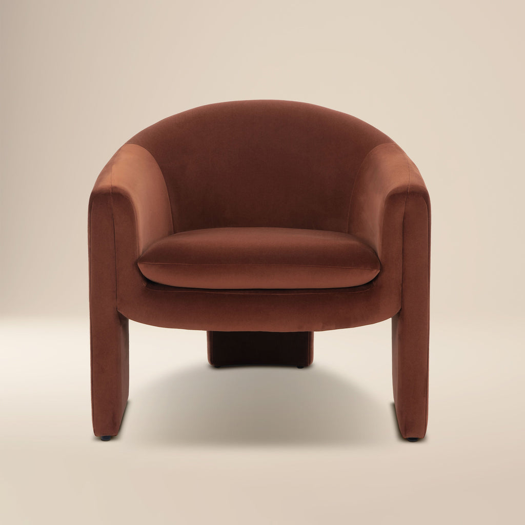 Fauteuil de salon | Rouille ombrée