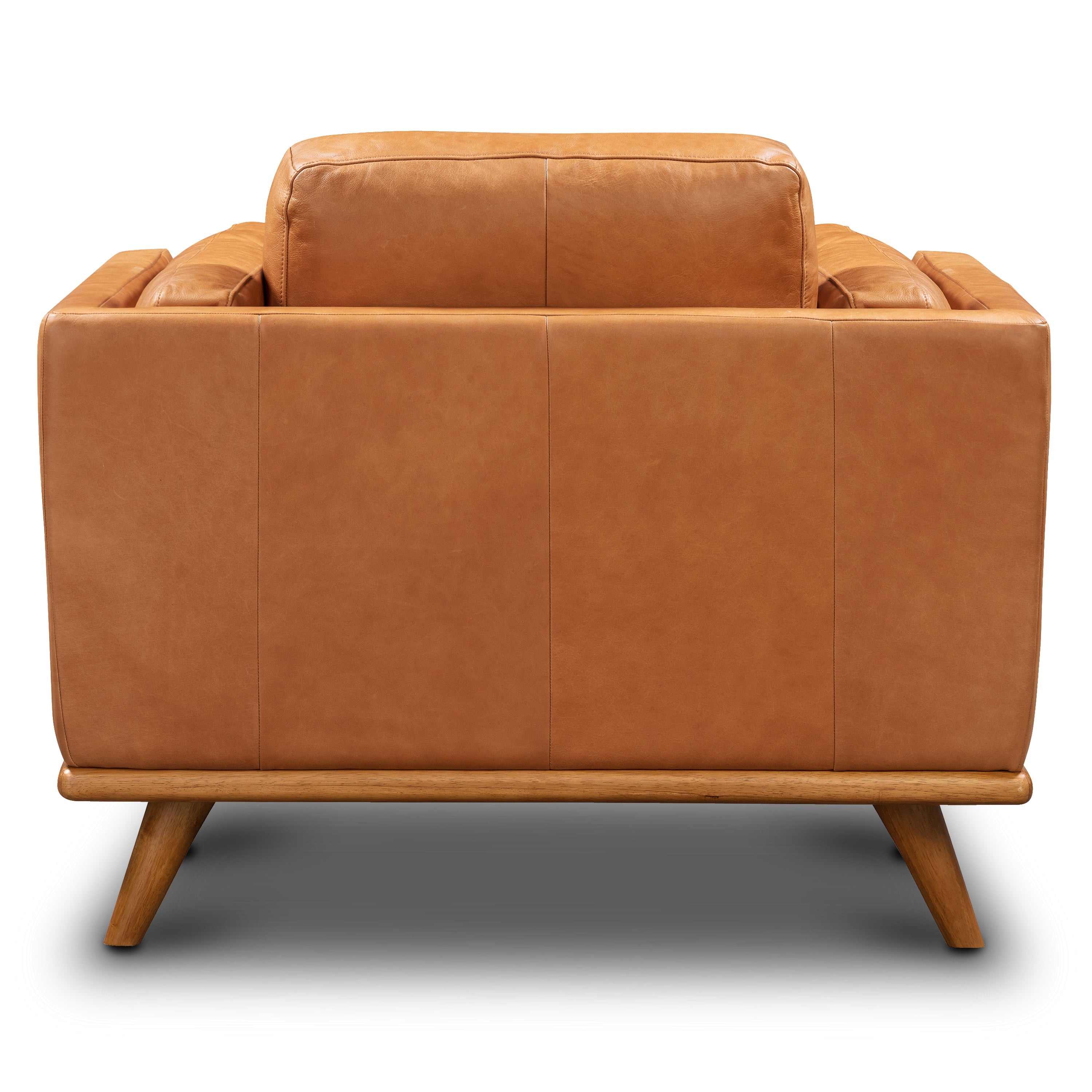 Fauteuil en cuir | Tan