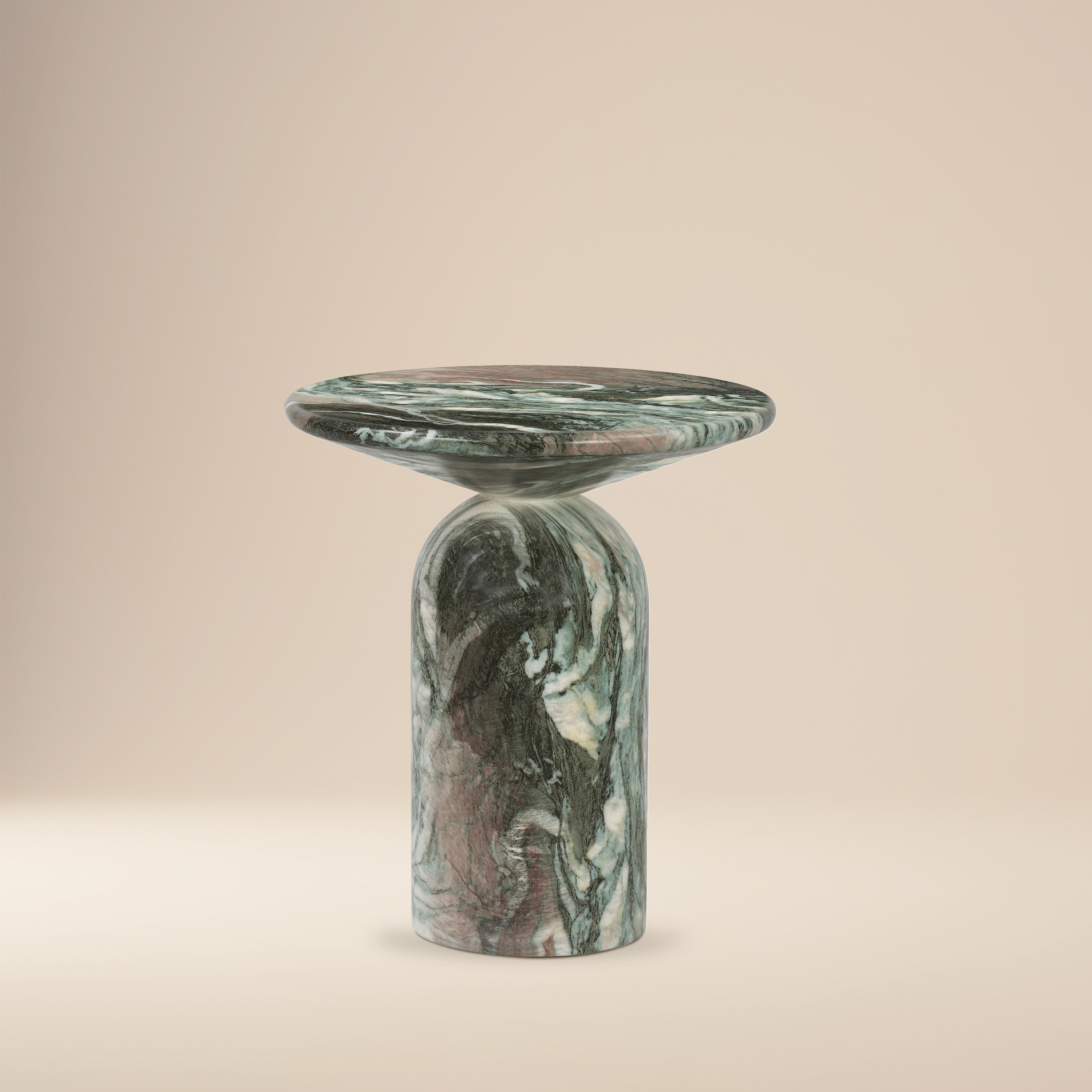 Table d'appoint | Marbre vert