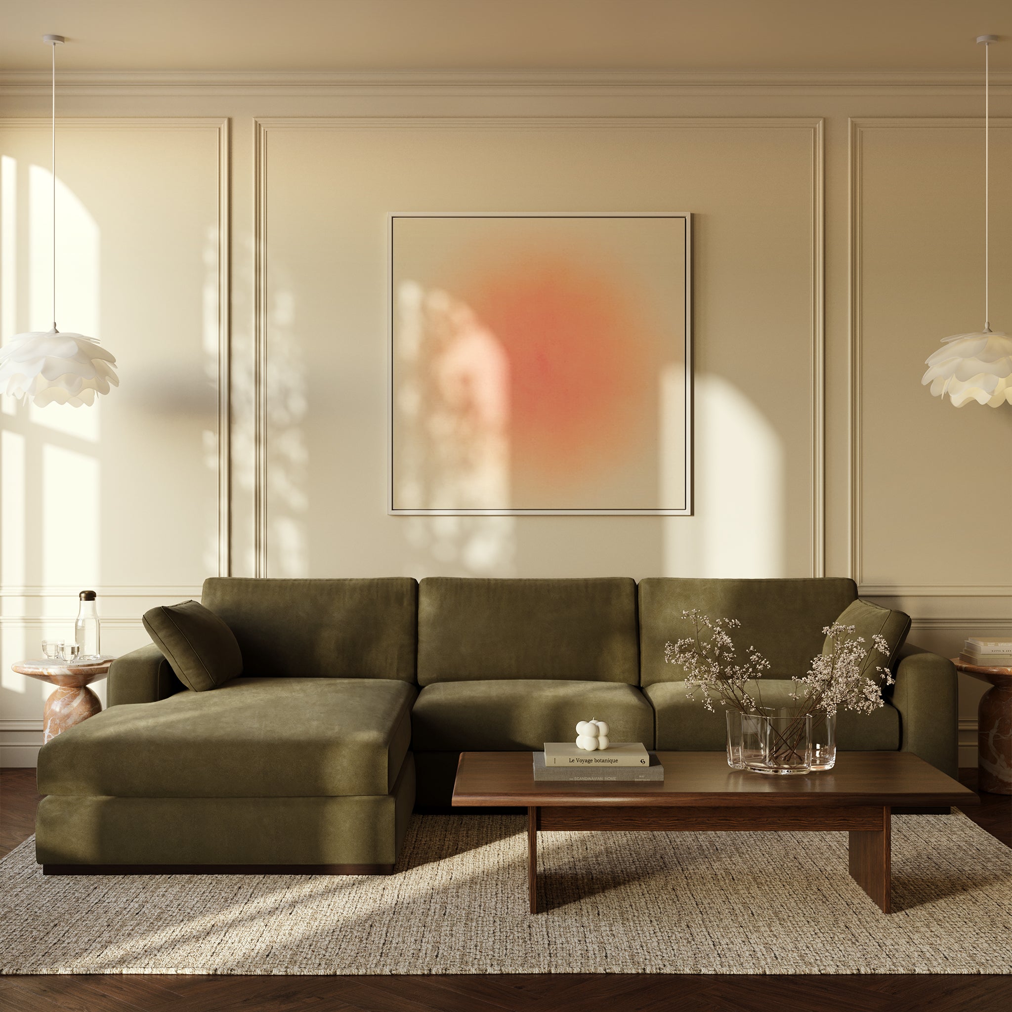 Table d'appoint | Rouge Jasper