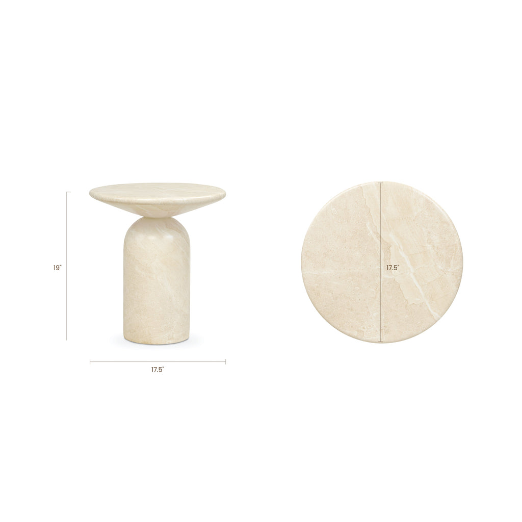 Table d'appoint | Blanc Grès
